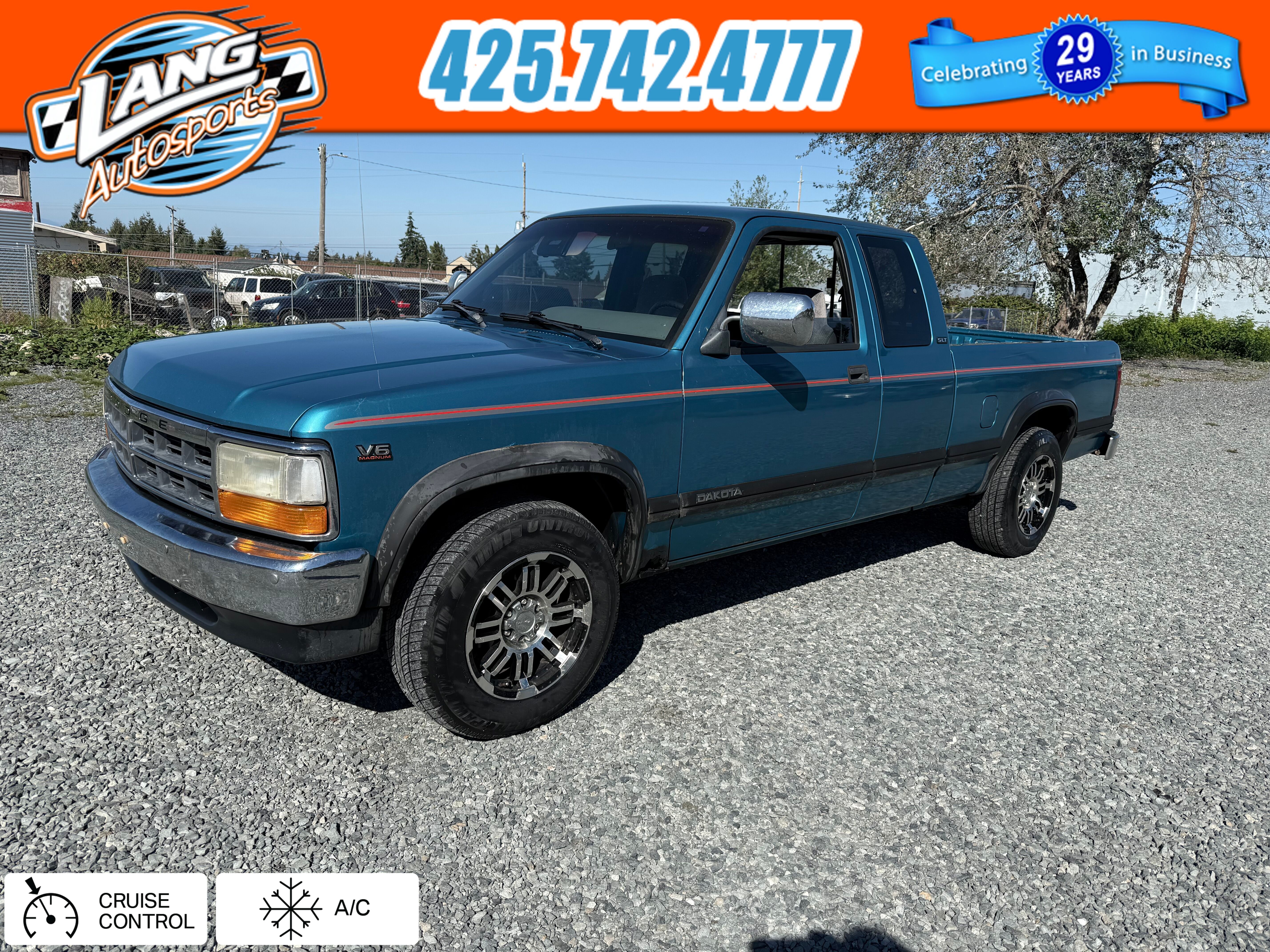 1994 Dodge Dakota Pickup Truck Rear-Wheel Drive