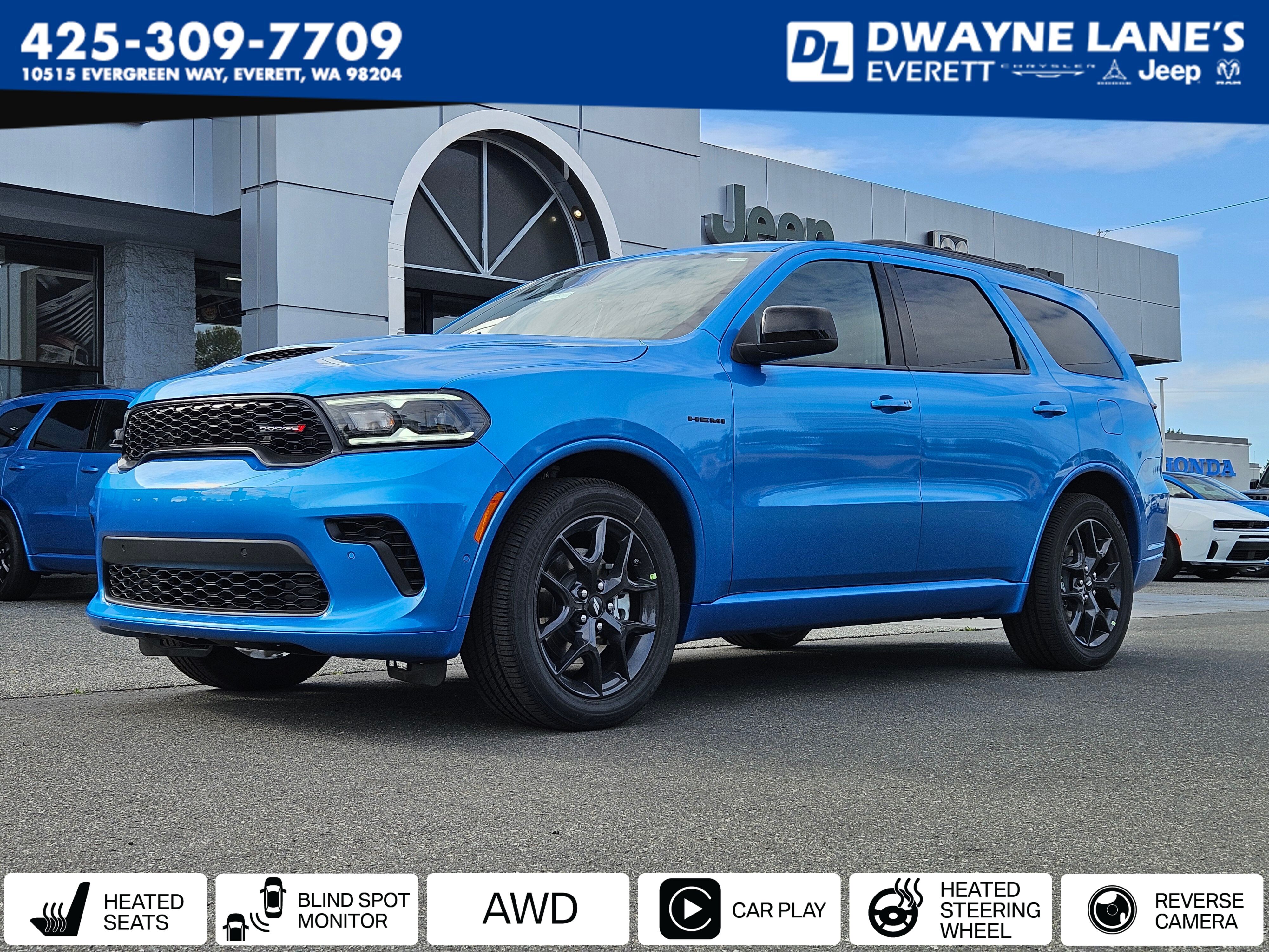 B5 Blue 2026 Dodge Durango SUV / Crossover All-Wheel Drive 8-Speed Automatic