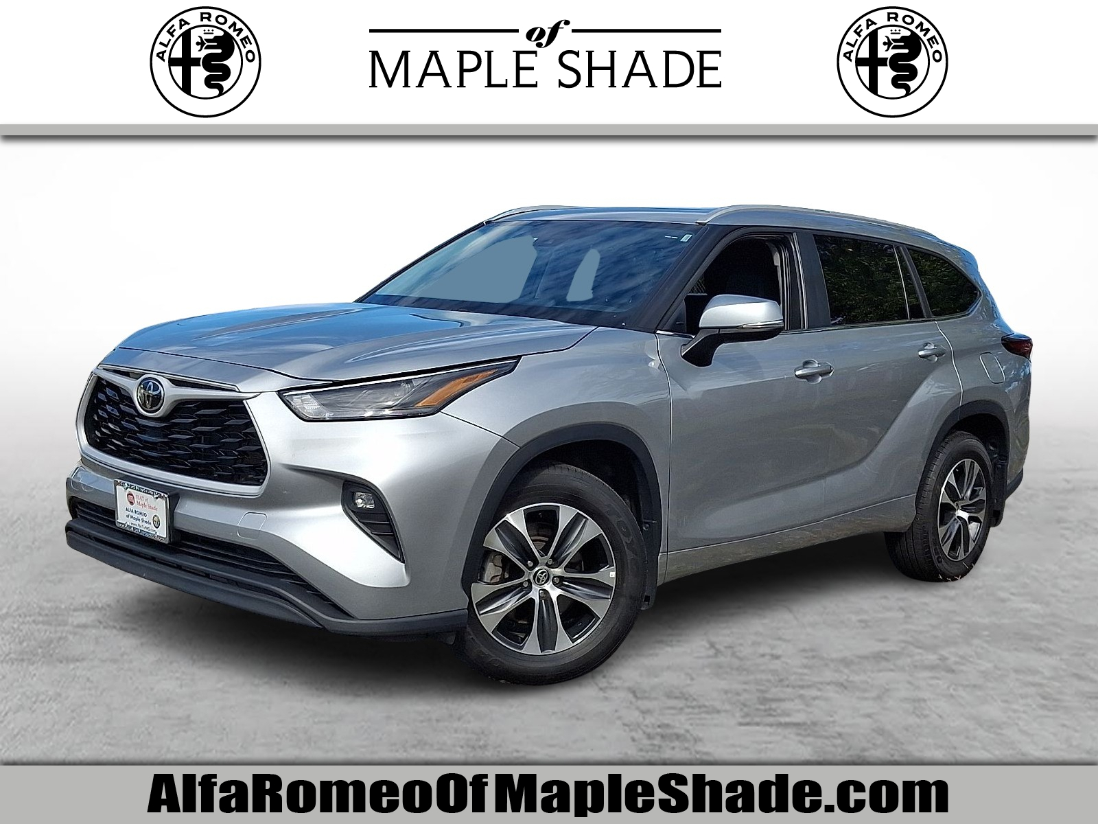 Celestial Silver Metallic - 1J9 2025 Toyota Highlander SUV / Crossover All-Wheel Drive 8-Speed Automatic