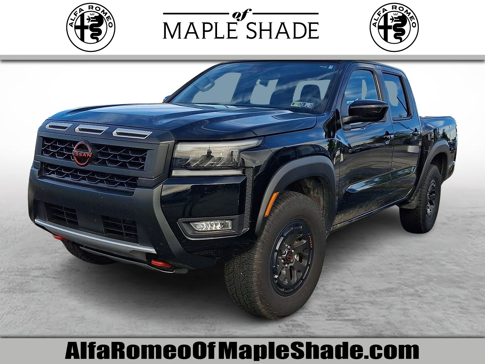 Super Black - KH3 2026 Nissan Frontier Pickup Truck Four-Wheel Drive 9-Speed Automatic Overdrive