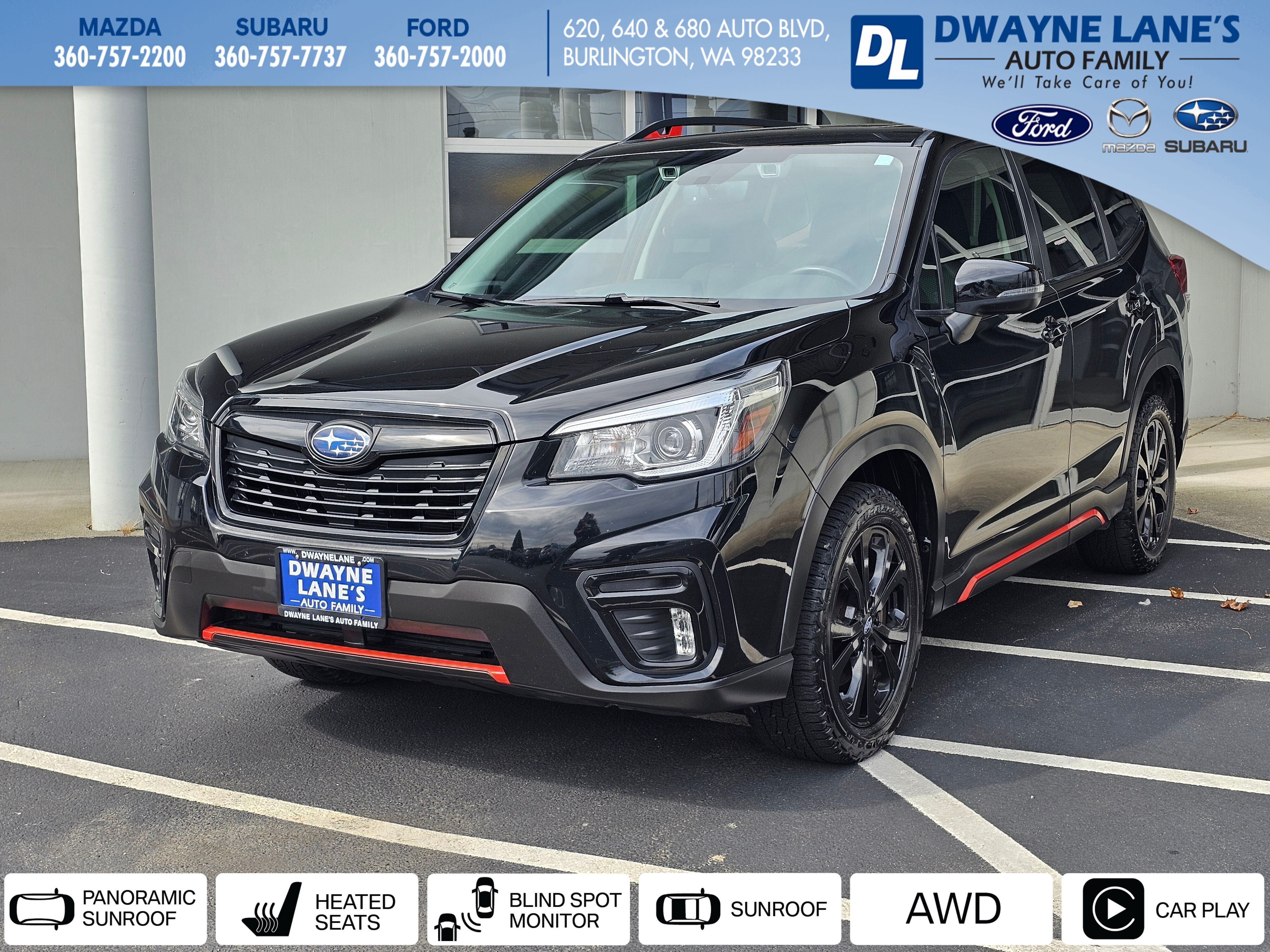 2019 Subaru Forester 2.5i Sport AWD