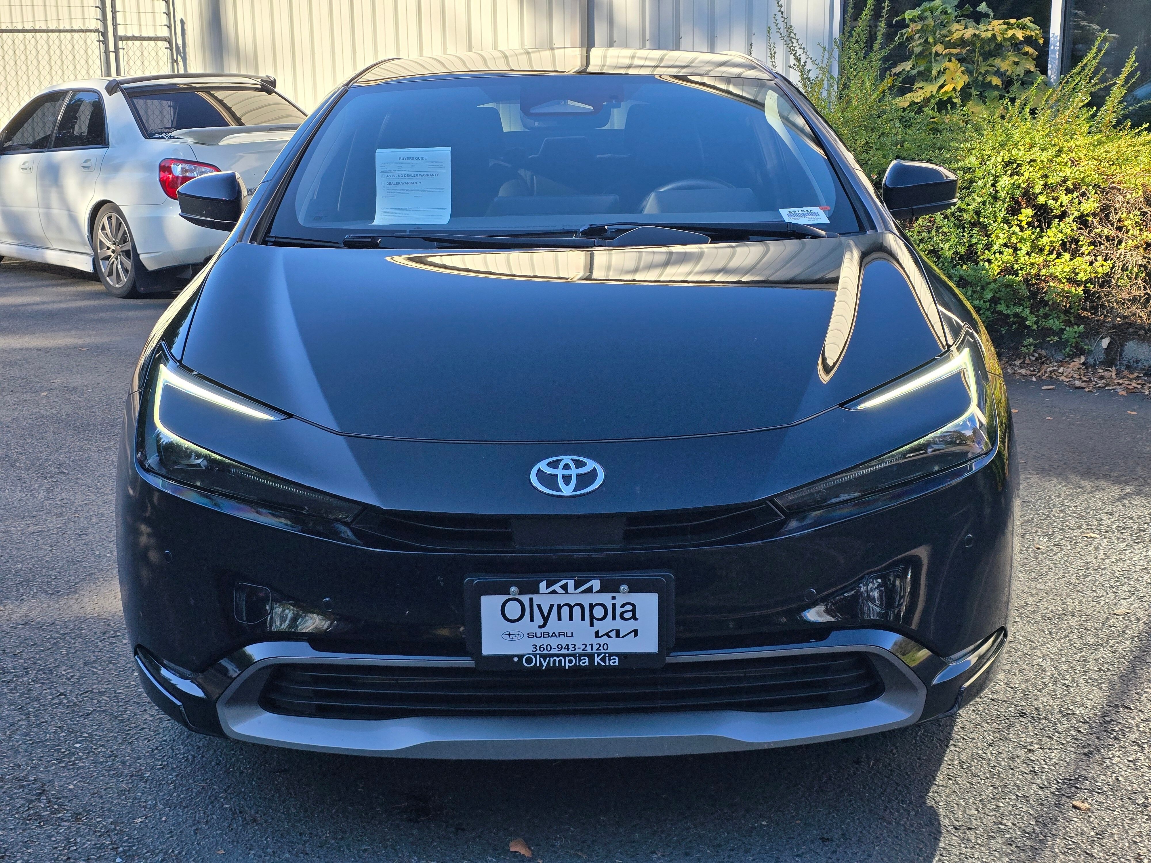 Used 2024 Midnight Black Metallic Toyota XLE image 2
