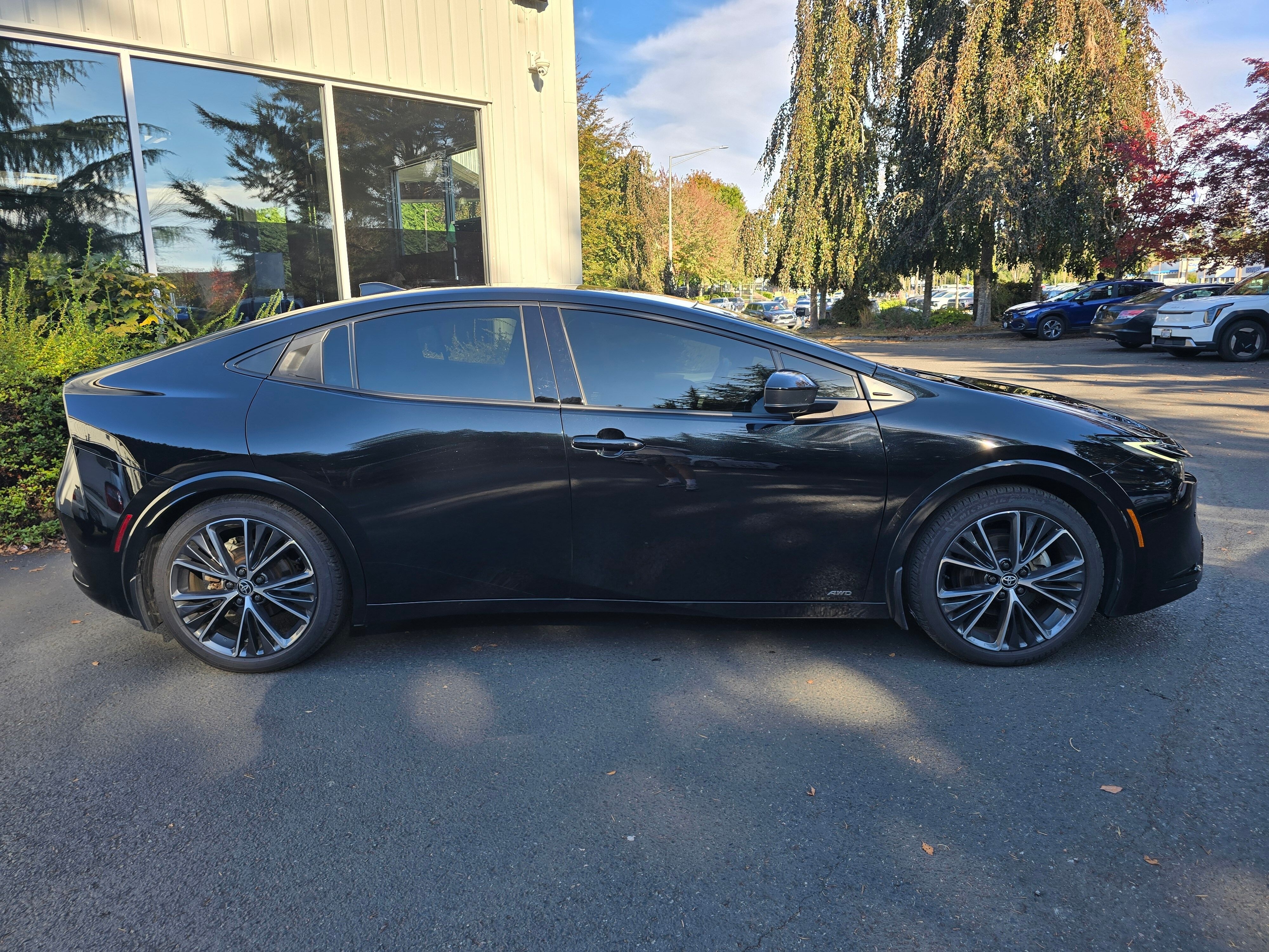 Used 2024 Midnight Black Metallic Toyota XLE image 3