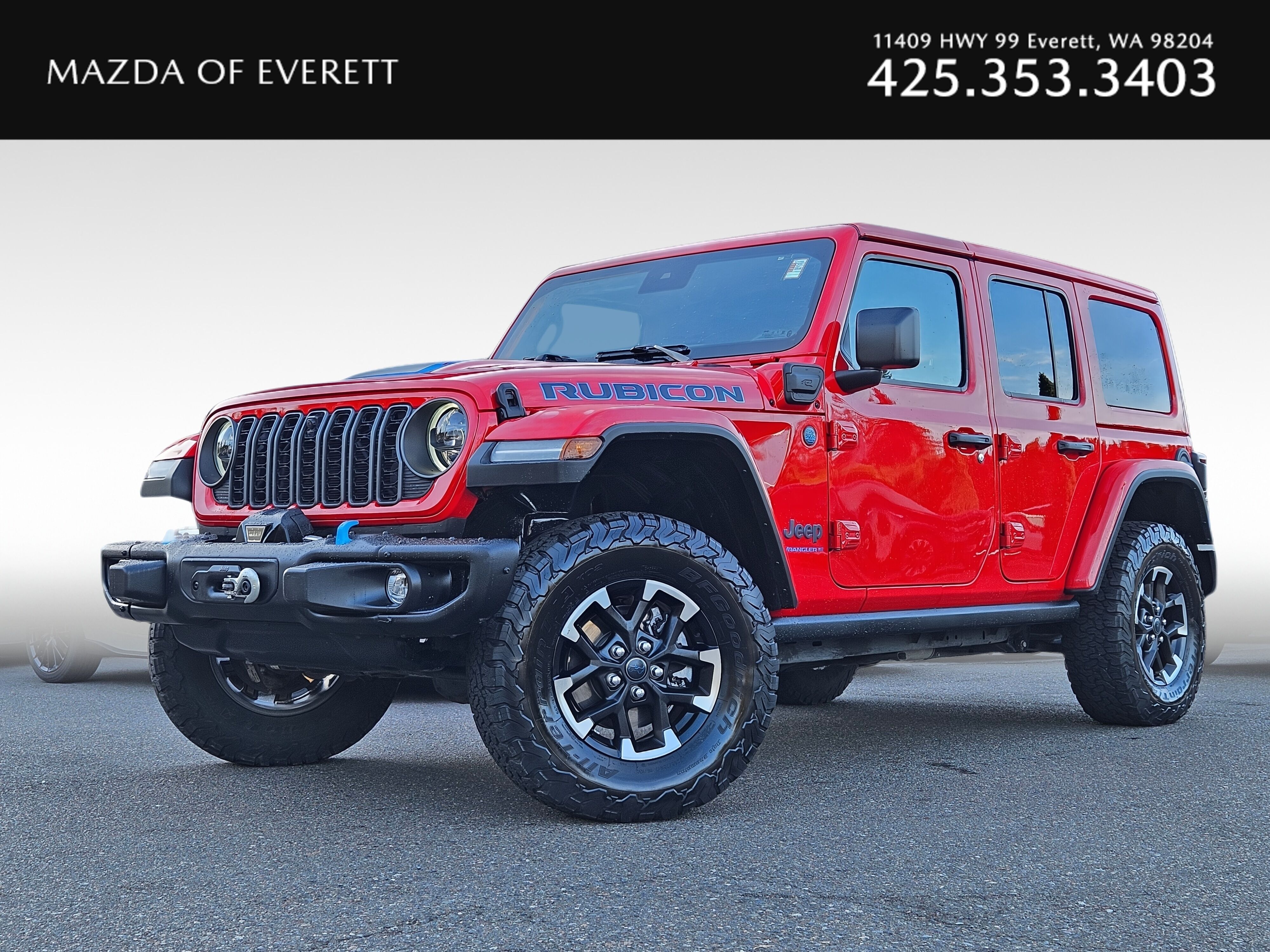 2024 Jeep Wrangler 4xe Rubicon X 4WD