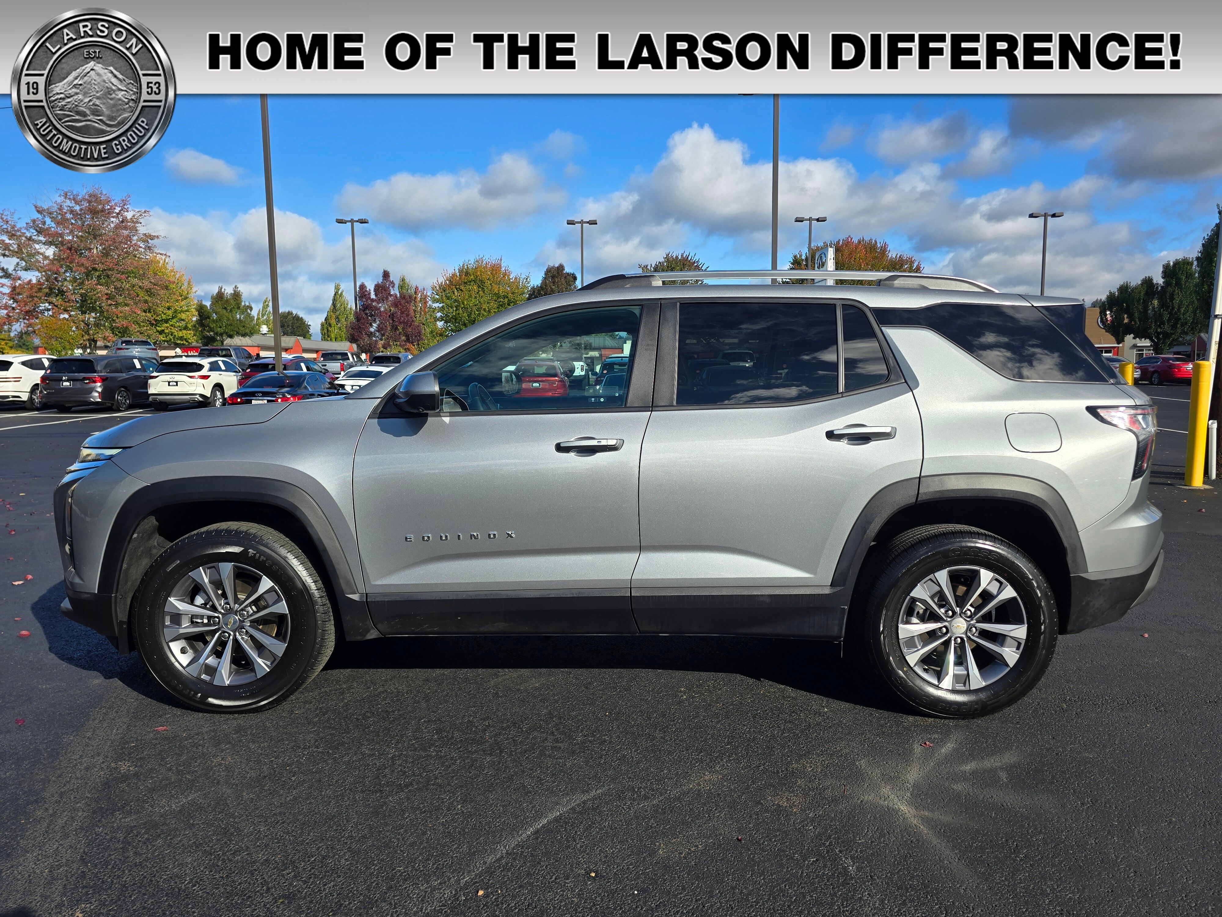 Sterling Gray Metallic 2025 Chevrolet Equinox SUV / Crossover Front-Wheel Drive Continuously Variable Transmission