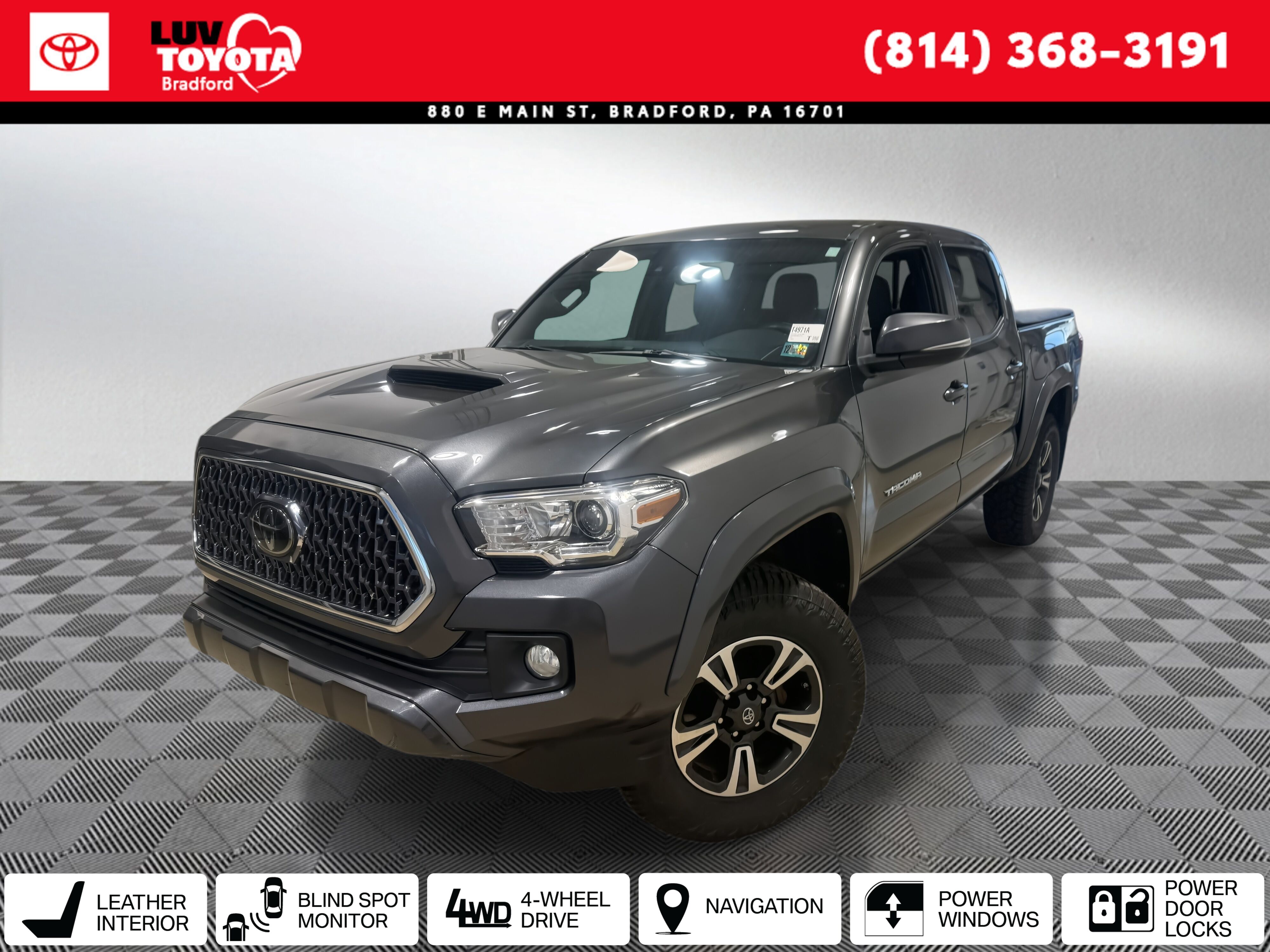  2019 Toyota Tacoma TRD Sport Double Cab 4WD   