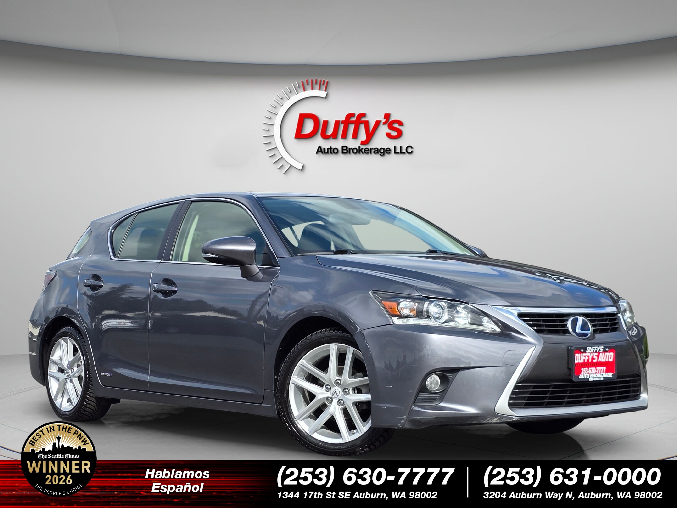 2015 Lexus CT Hybrid 200h FWD