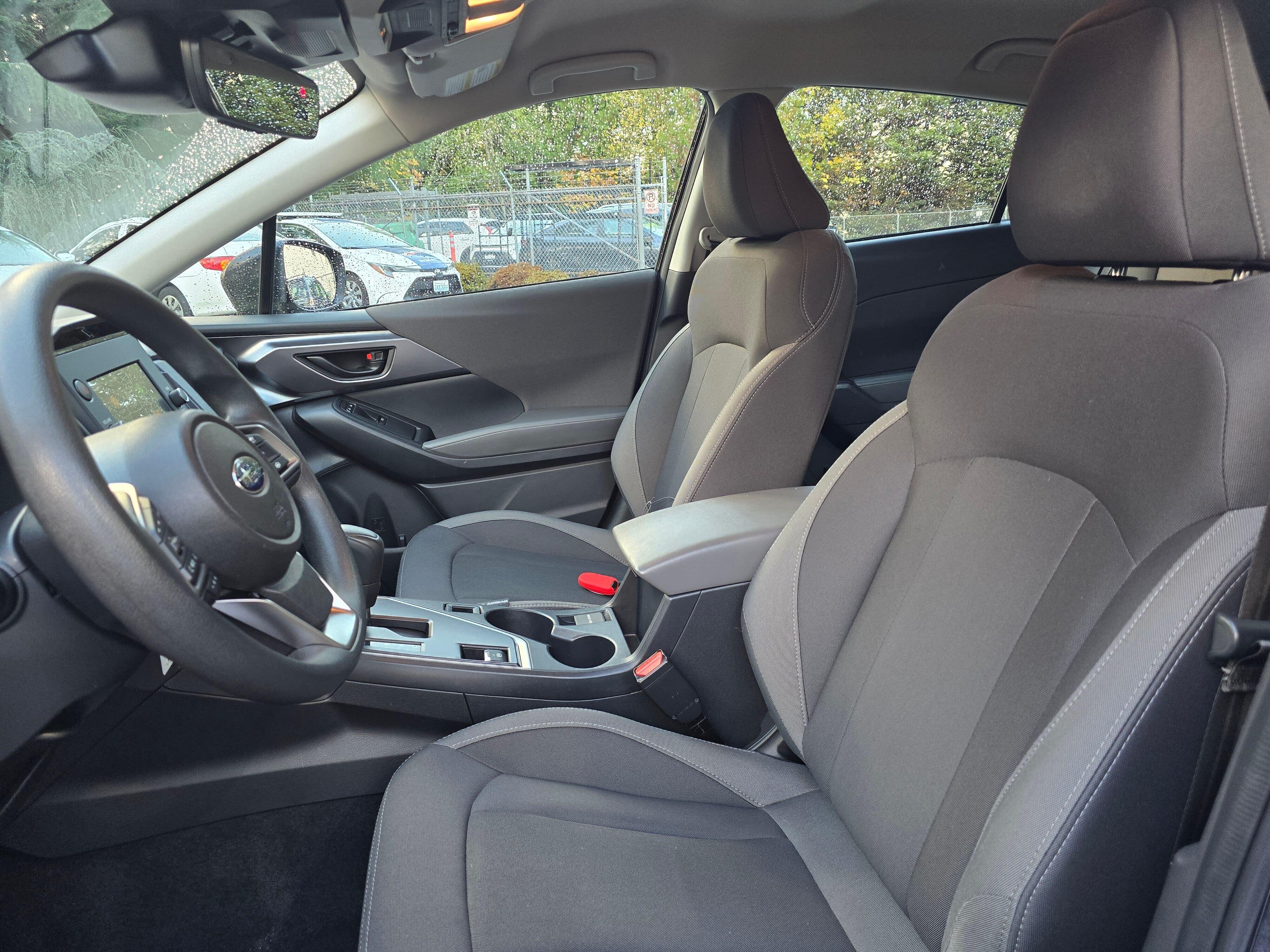 Used 2024 Crystal Black Silica Subaru Base image 12