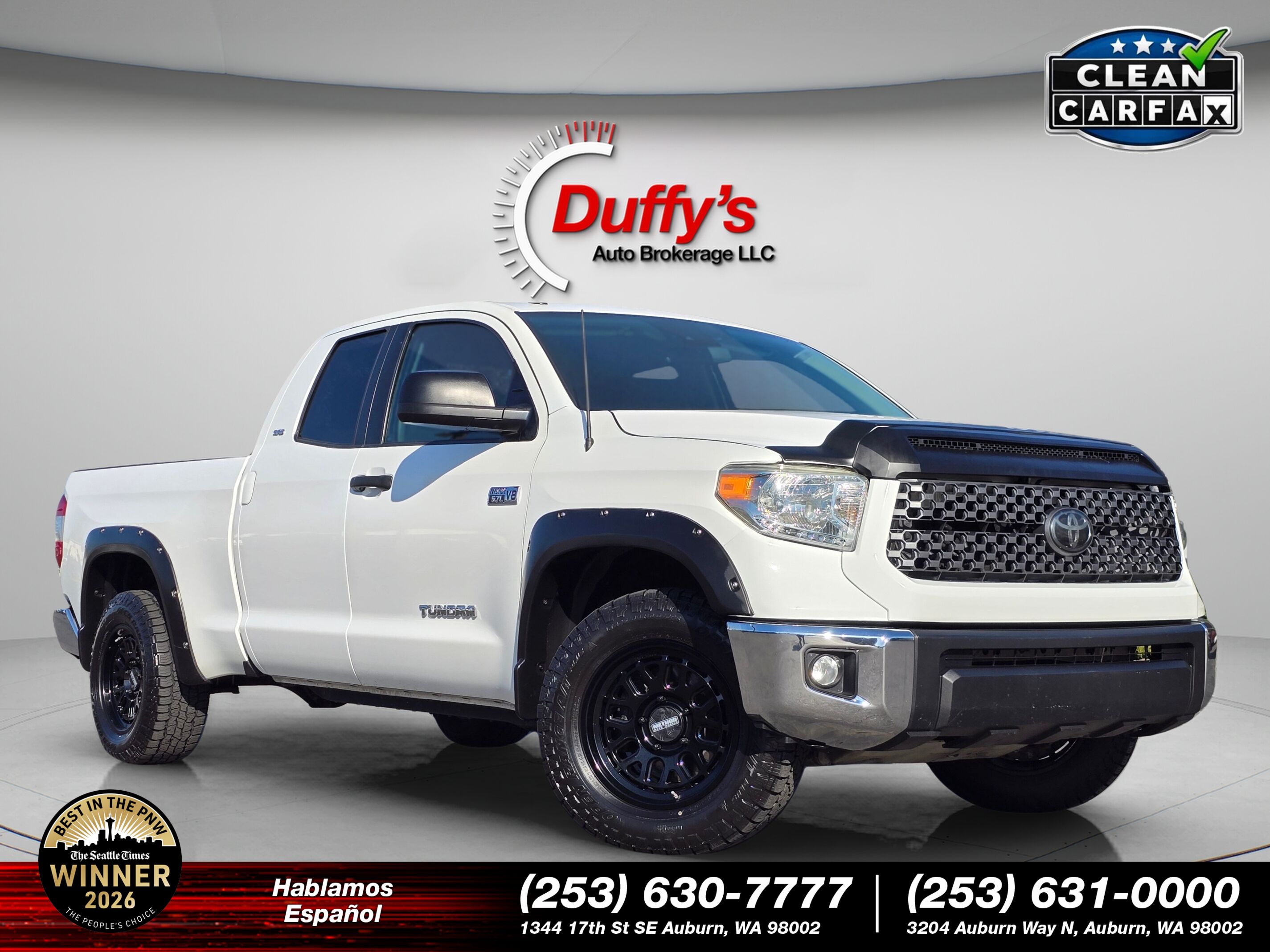 2018 Toyota Tundra SR5 Double Cab 5.7L 4WD