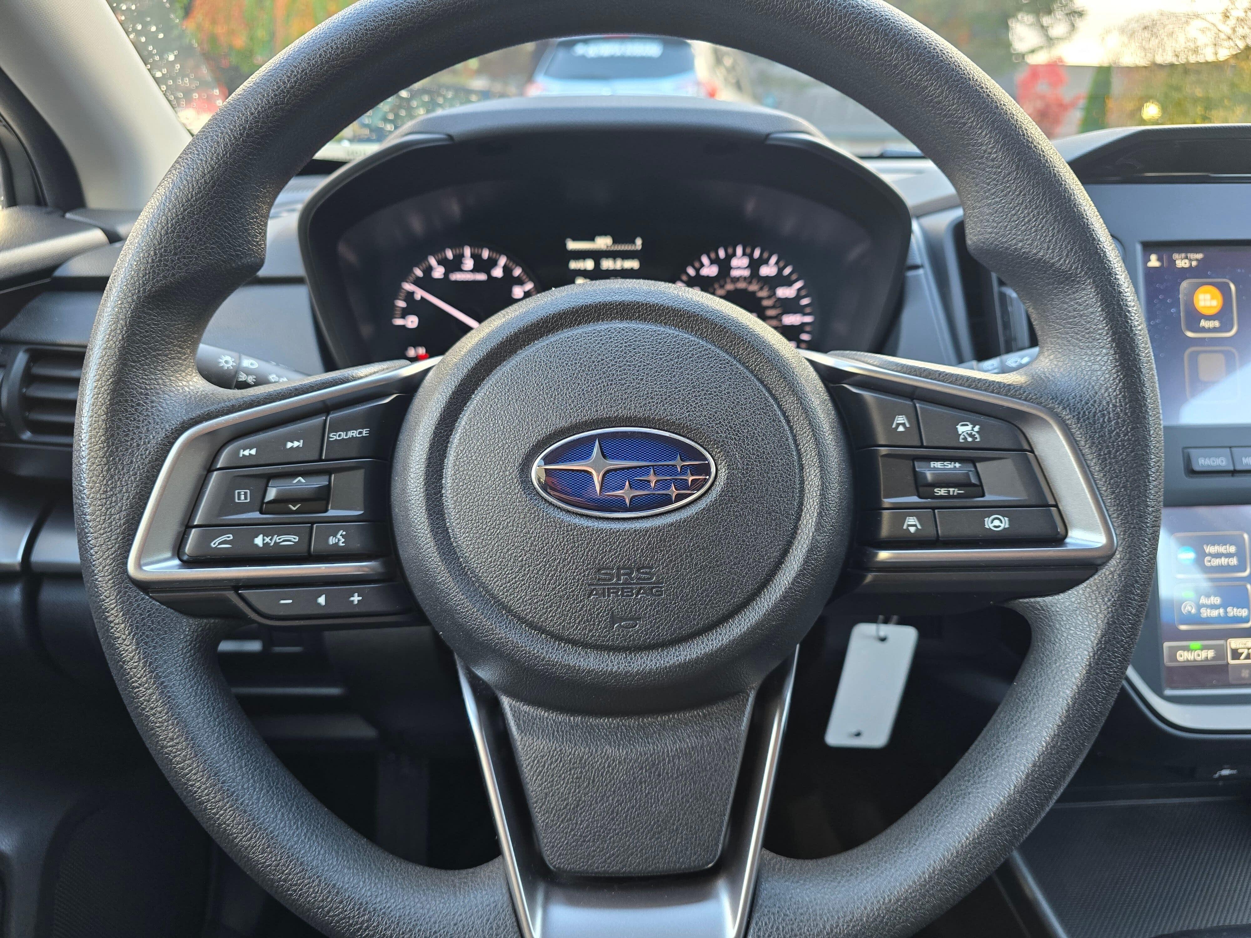 Used 2024 Crystal Black Silica Subaru Base image 15