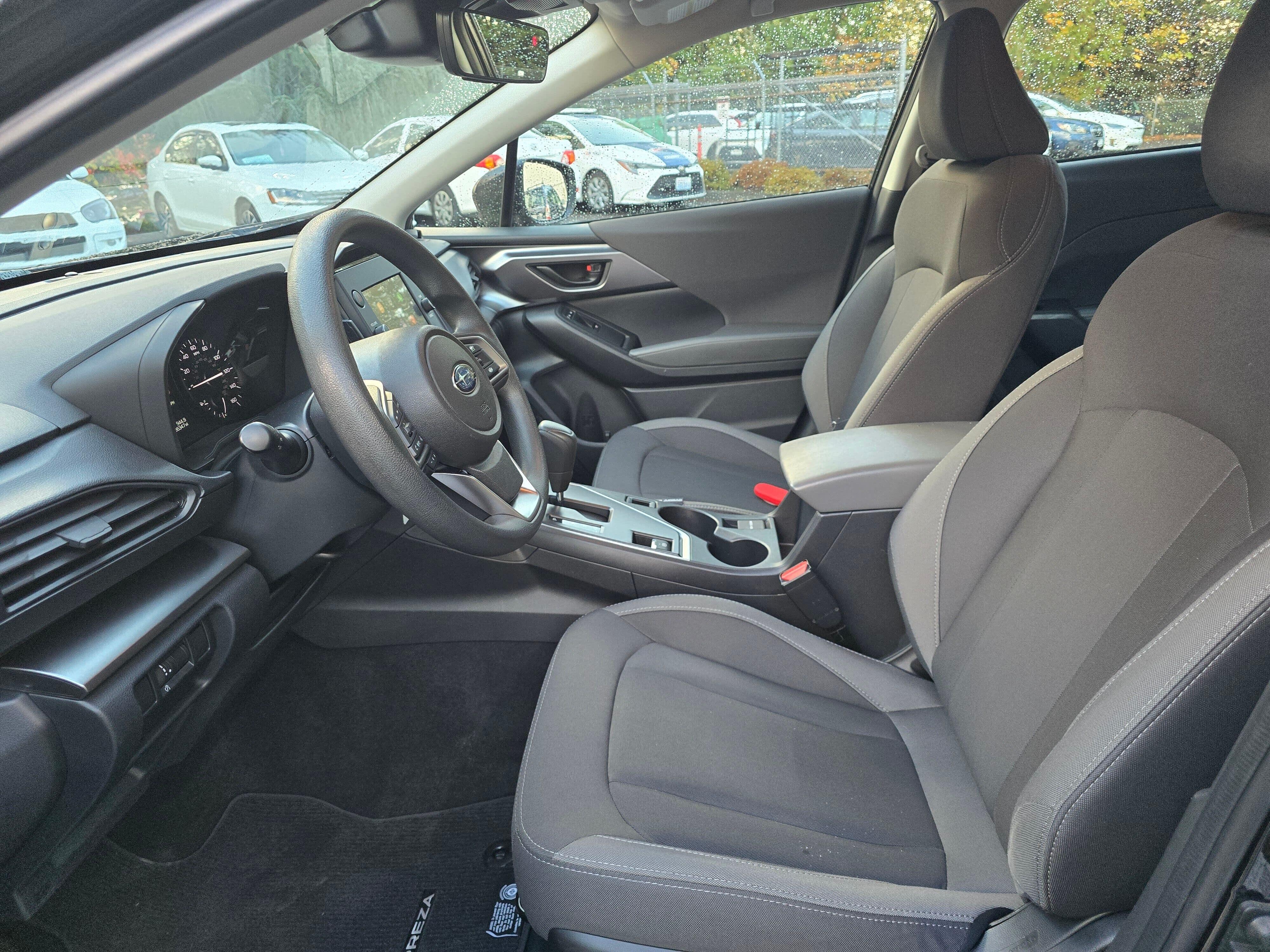 Used 2024 Crystal Black Silica Subaru Base image 8