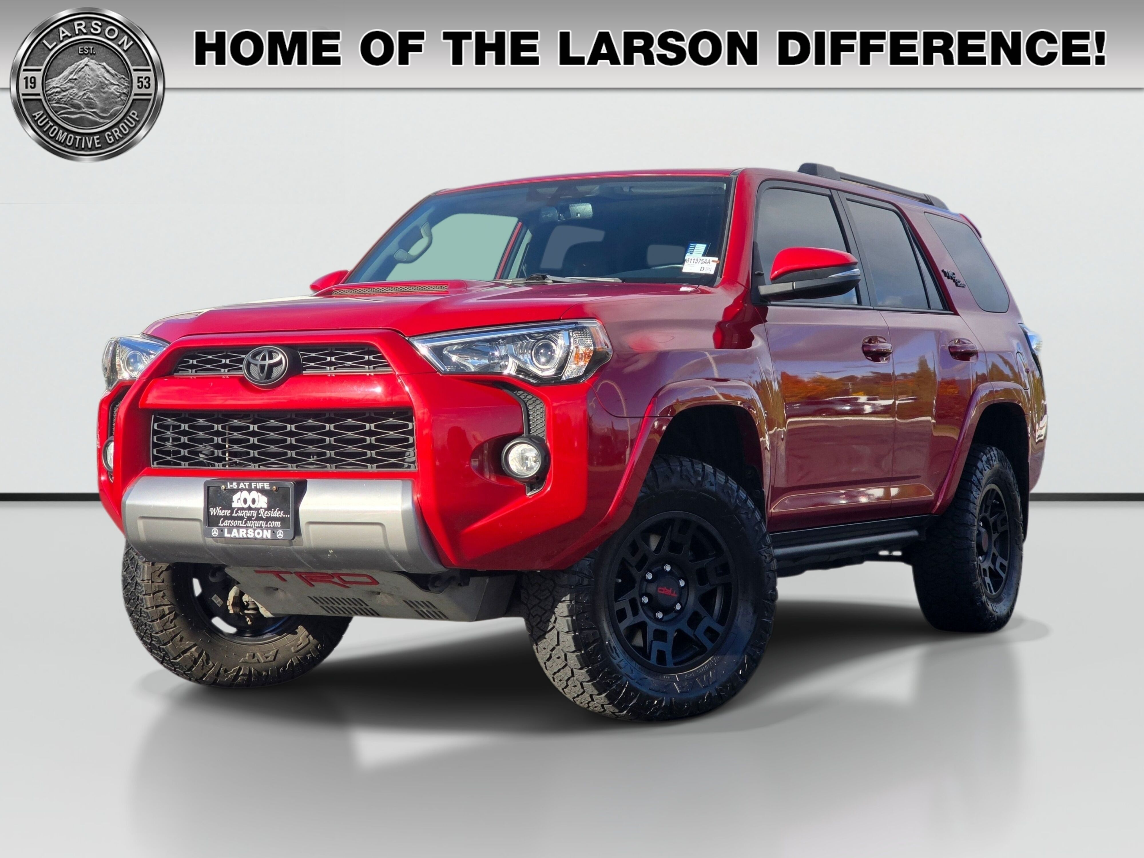 Barcelona Red Metallic 2019 Toyota 4Runner SUV / Crossover Four-Wheel Drive 5-Speed Automatic Overdrive