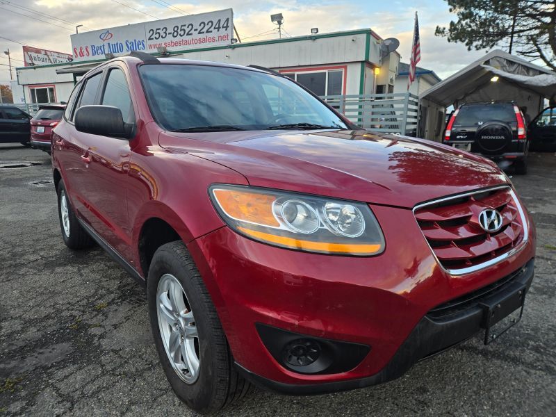 Red 2011 Hyundai Santa Fe SUV / Crossover All-Wheel Drive 6-Speed Automatic