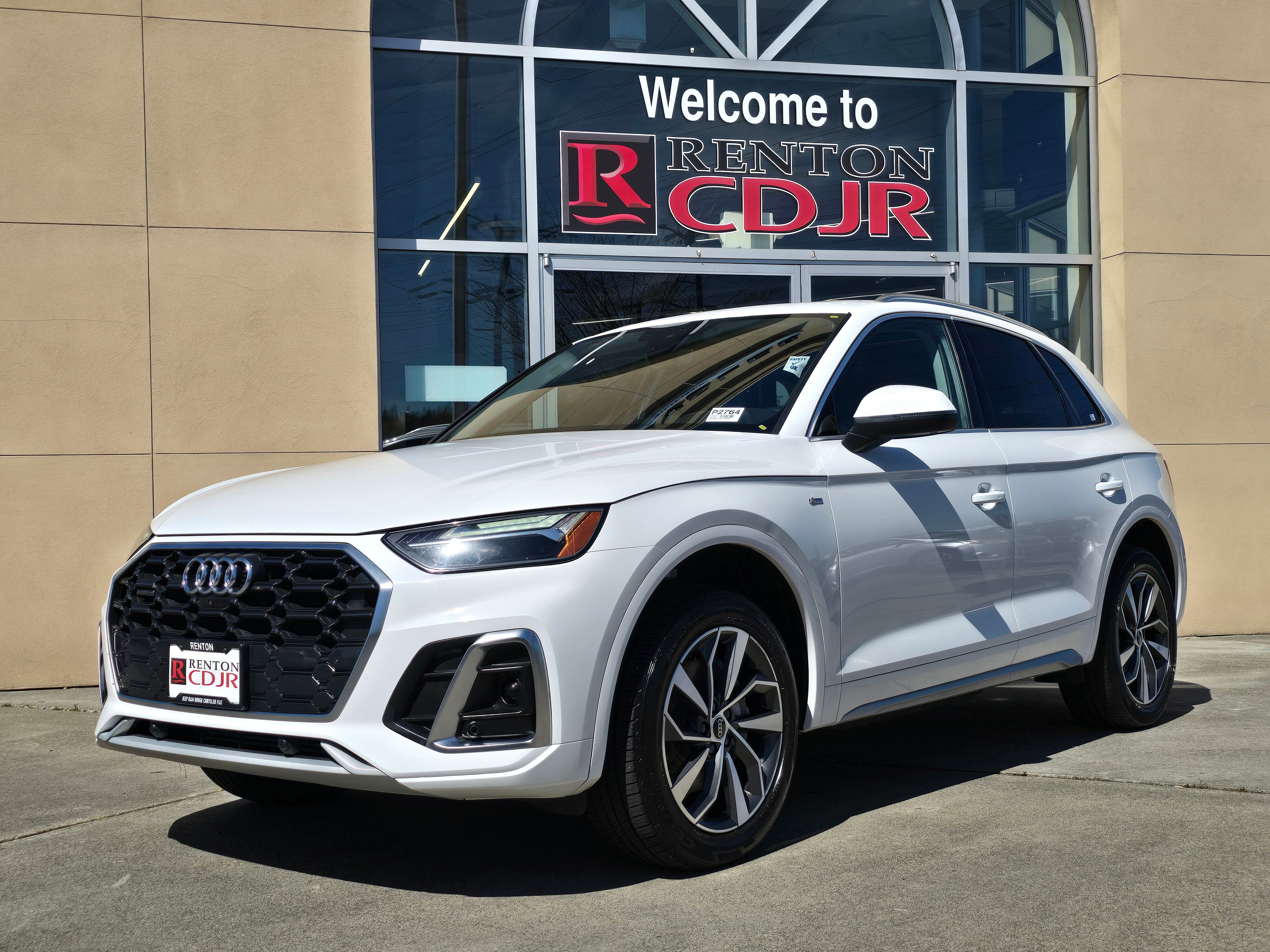 Glacier White Metallic 2024 Audi Q5 quattro Premium Plus S Line 45 TFSI SUV / Crossover All-Wheel Drive 7-Speed Automatic