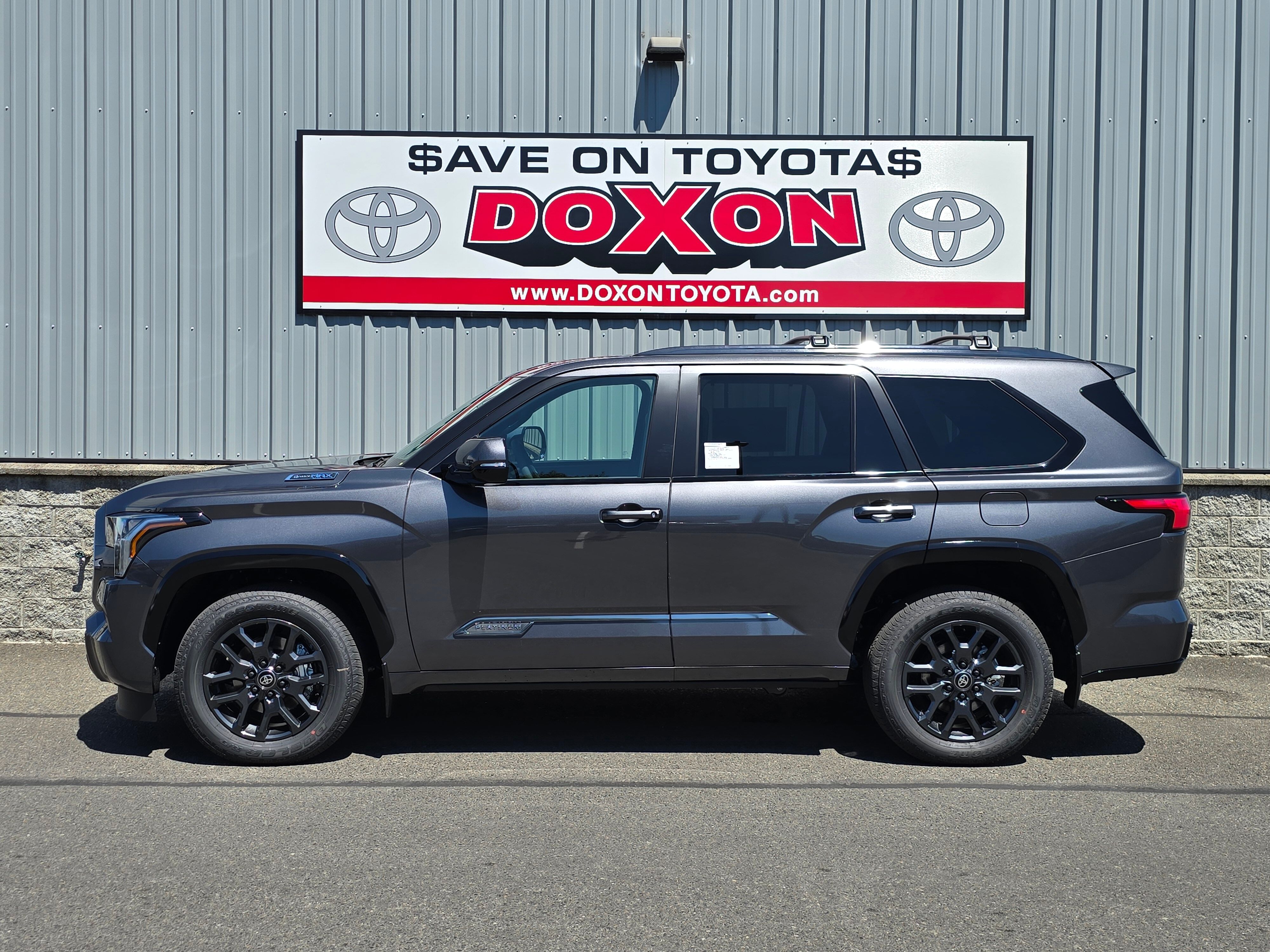 Magnetic Gray Metallic 2026 Toyota Sequoia SUV / Crossover Four-Wheel Drive Automatic