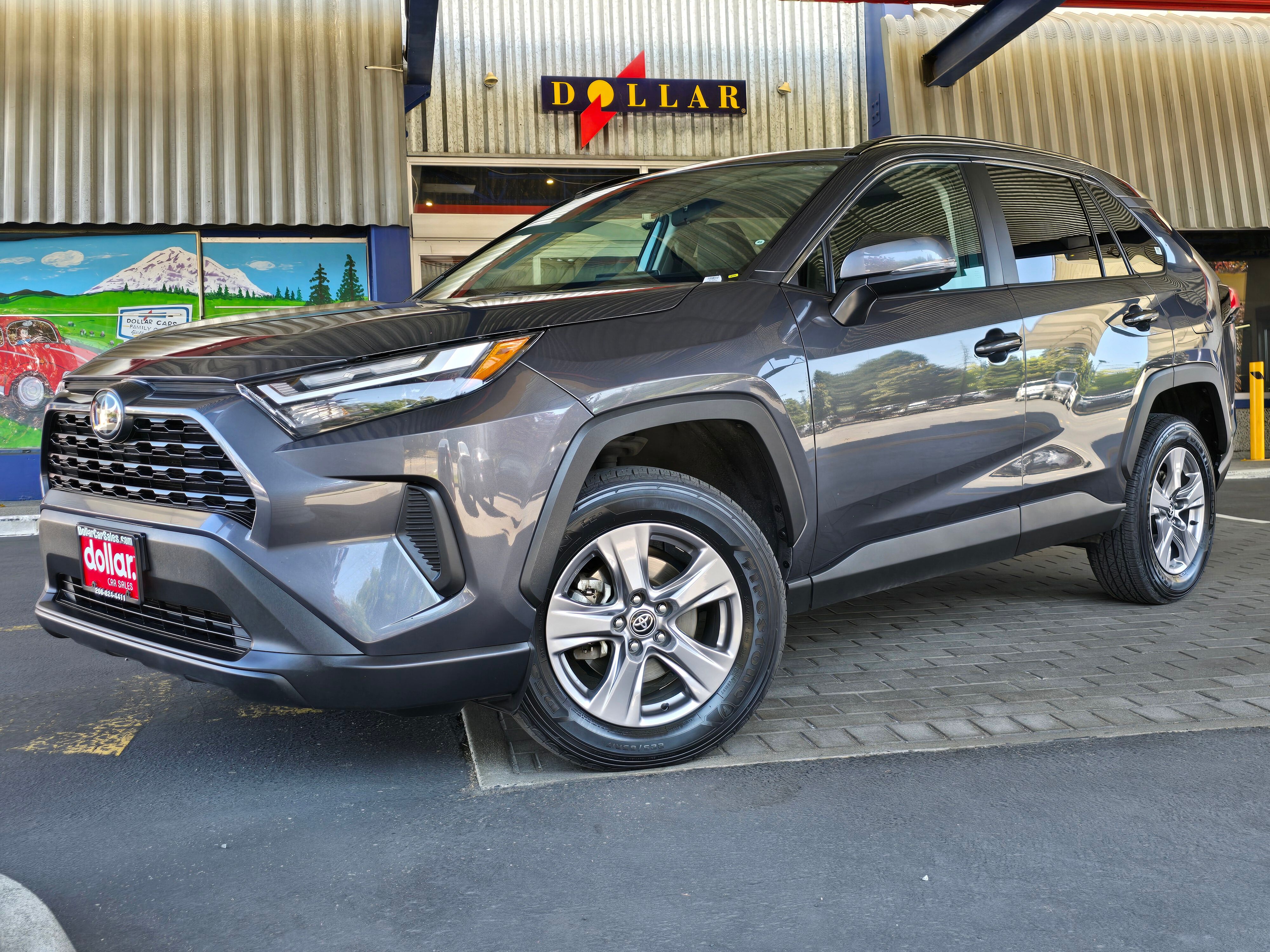 Magnetic Gray Metallic 2024 Toyota RAV4 SUV / Crossover All-Wheel Drive 8-Speed Automatic