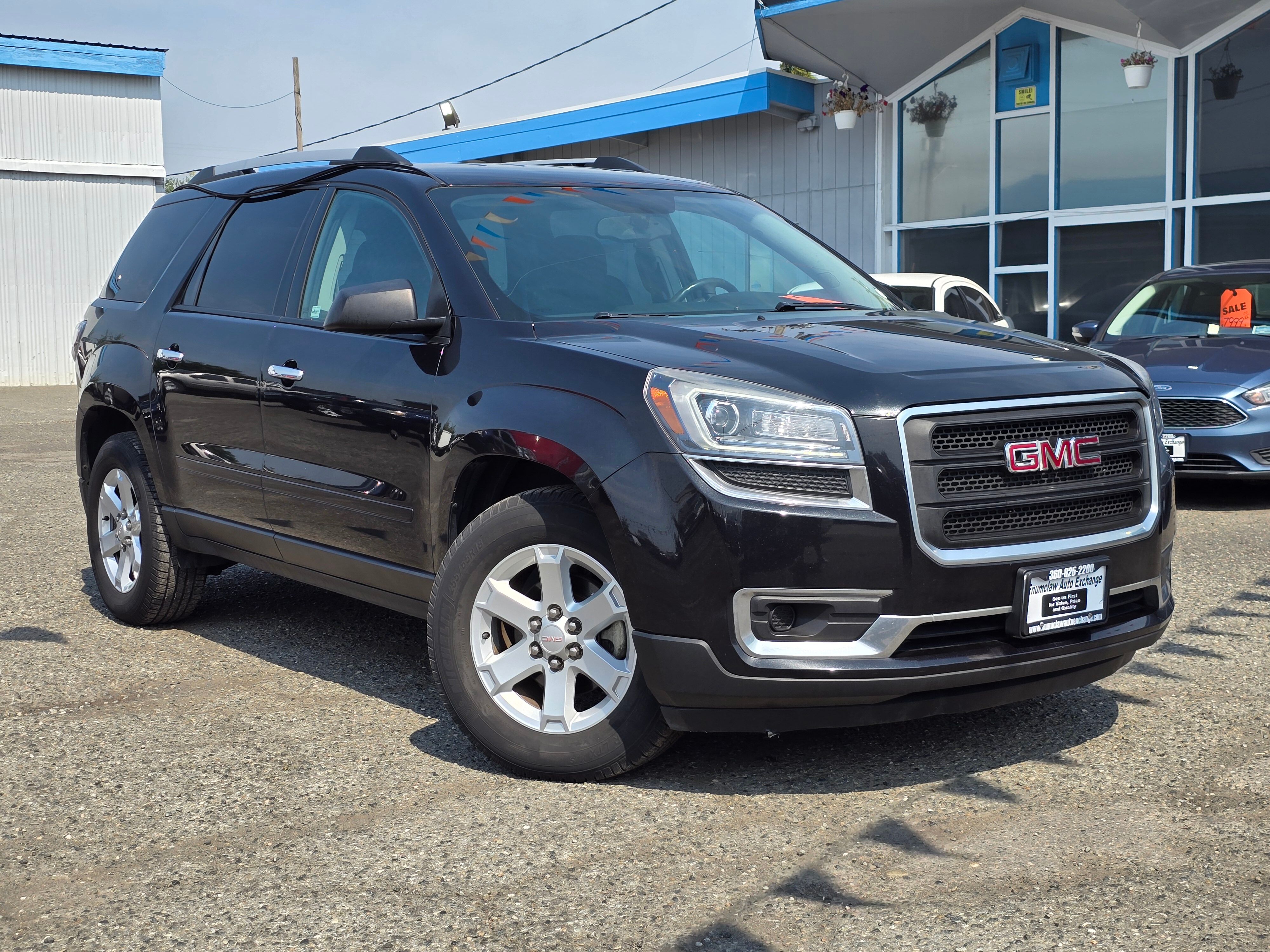 Gray (Iridium Metallic) 2015 GMC Acadia SUV / Crossover All-Wheel Drive 6-Speed Automatic