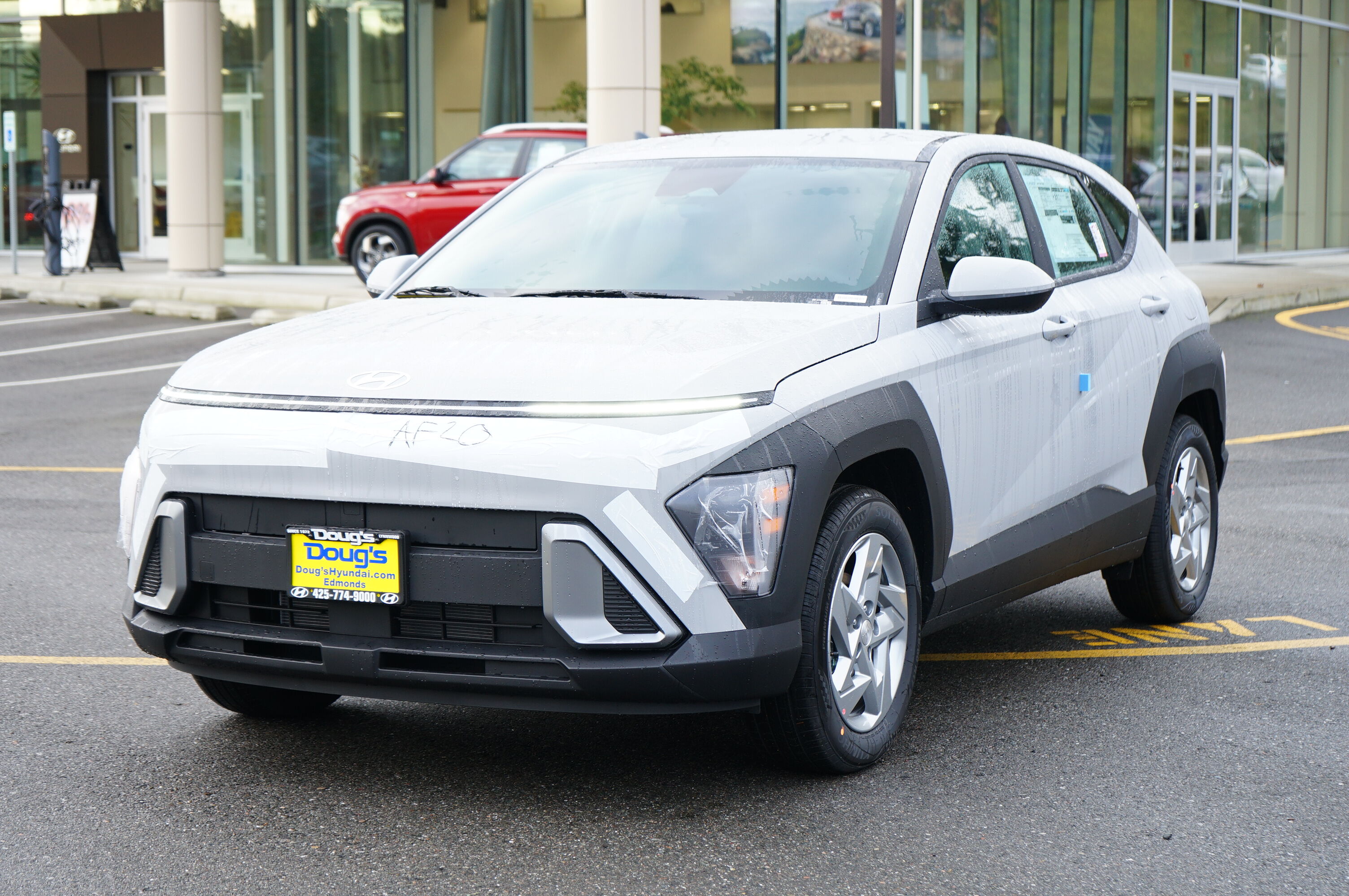Cyber Gray Metallic 2026 Hyundai Kona SUV / Crossover Front-Wheel Drive Continuously Variable Transmission