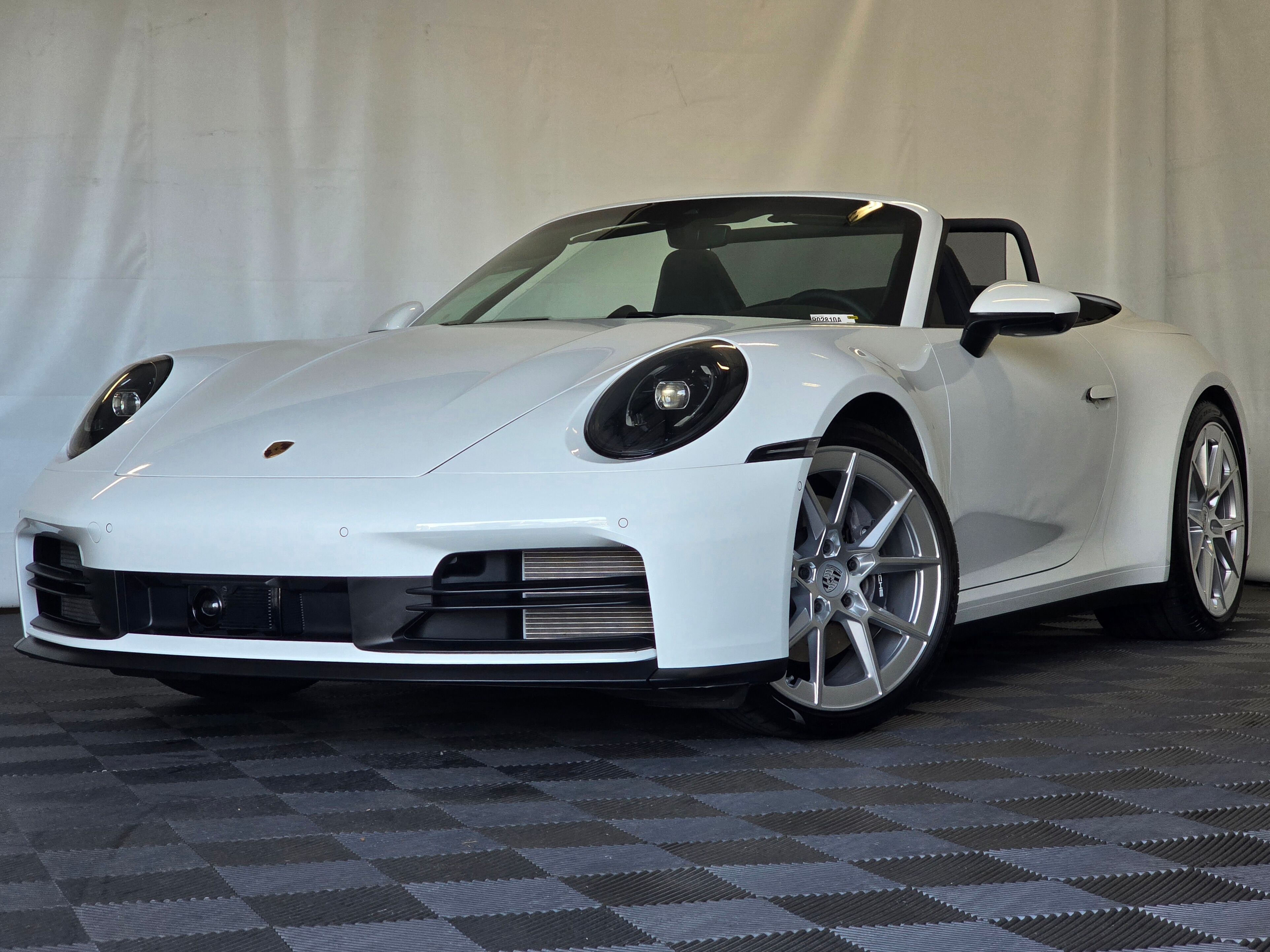 White 2025 Porsche 911 Convertible Rear-Wheel Drive 8-Speed Automatic