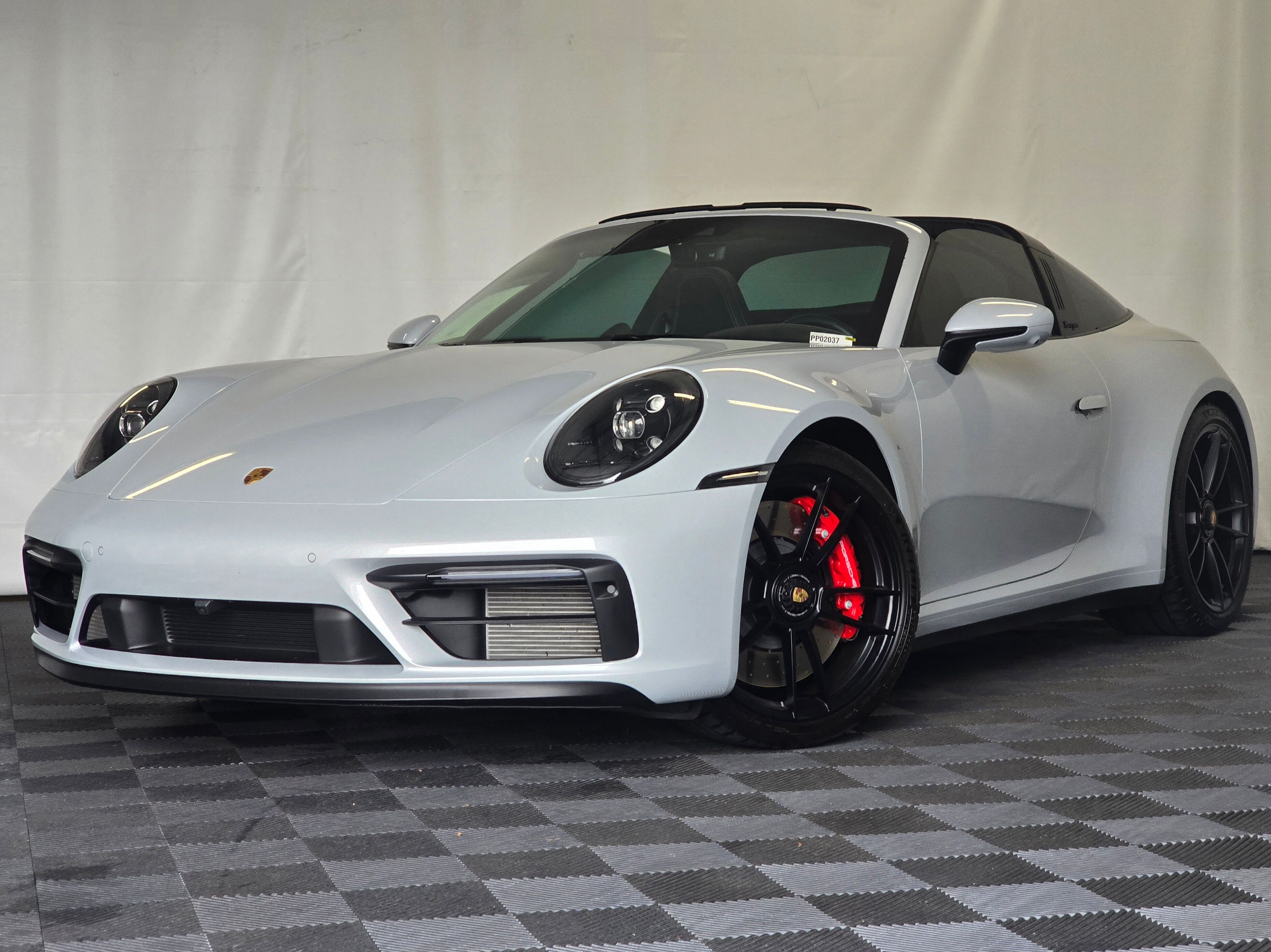 Gray (Ice Grey Metallic) 2023 Porsche 911 Convertible All-Wheel Drive 8-Speed Automatic
