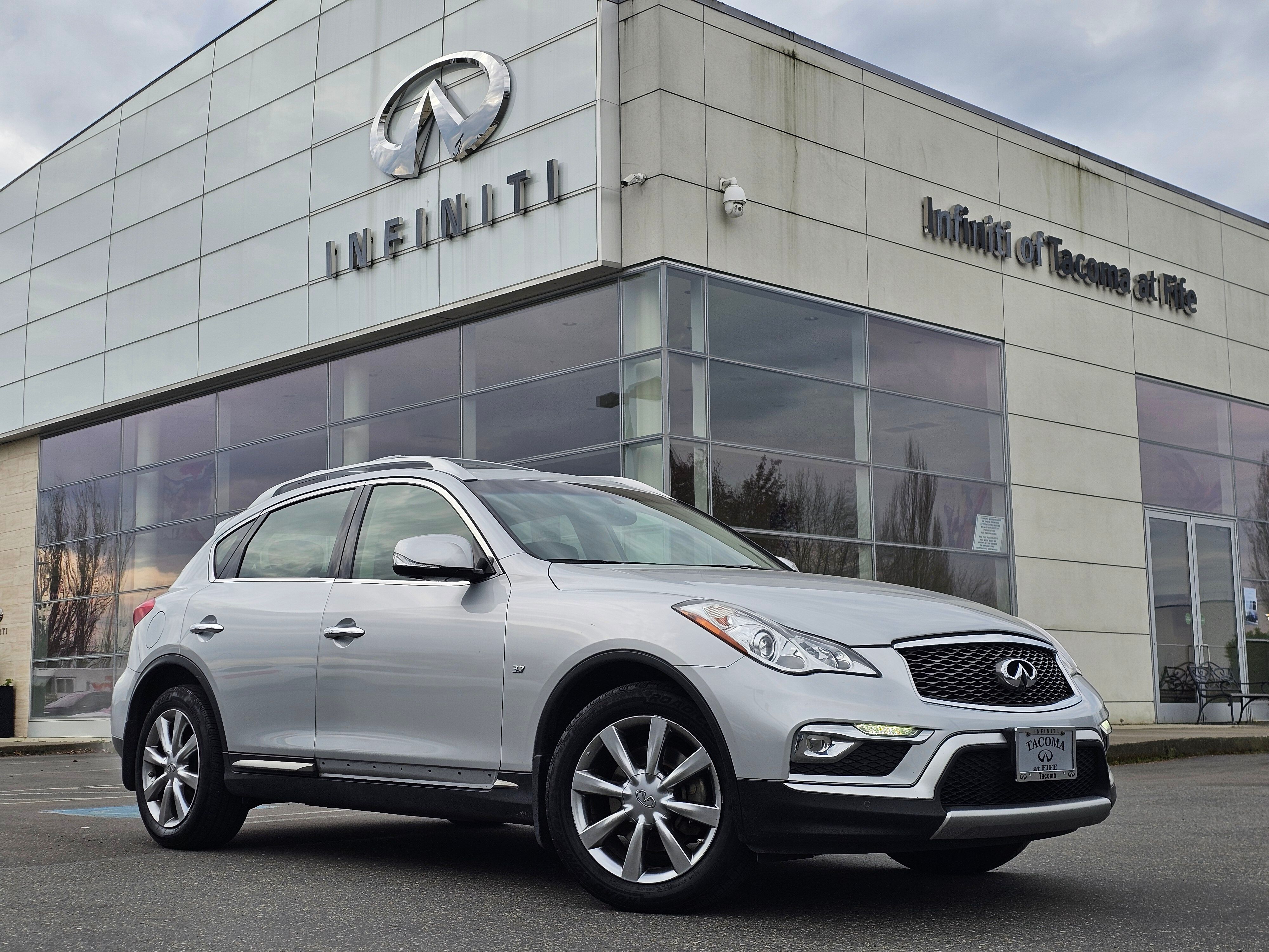 Gray (Liquid Platinum) 2016 INFINITI QX50 AWD SUV / Crossover All-Wheel Drive 7-Speed Automatic