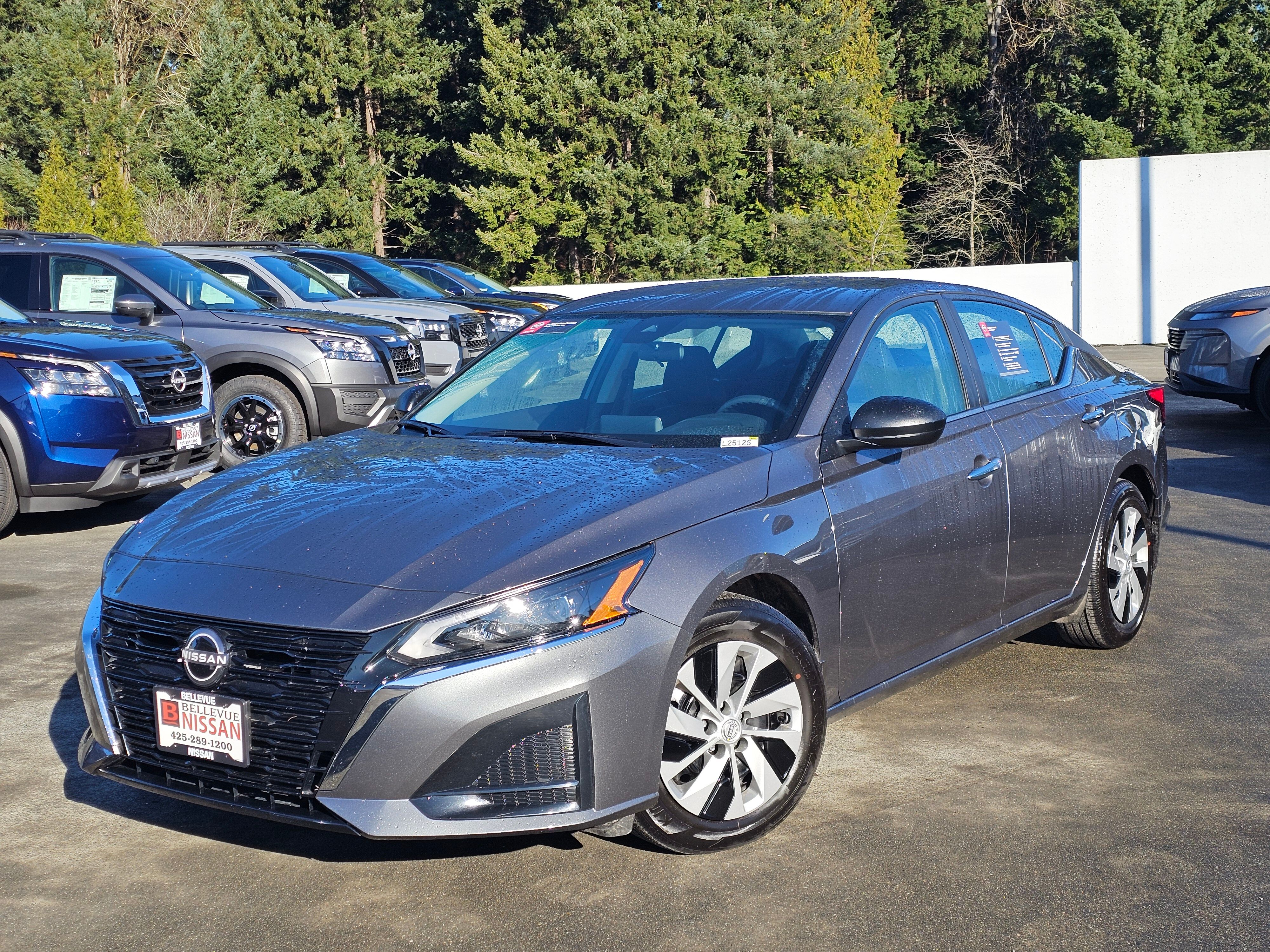 Gray (Gun Metallic) 2025 Nissan Altima 2.5 S FWD Sedan Front-Wheel Drive Continuously Variable Transmission