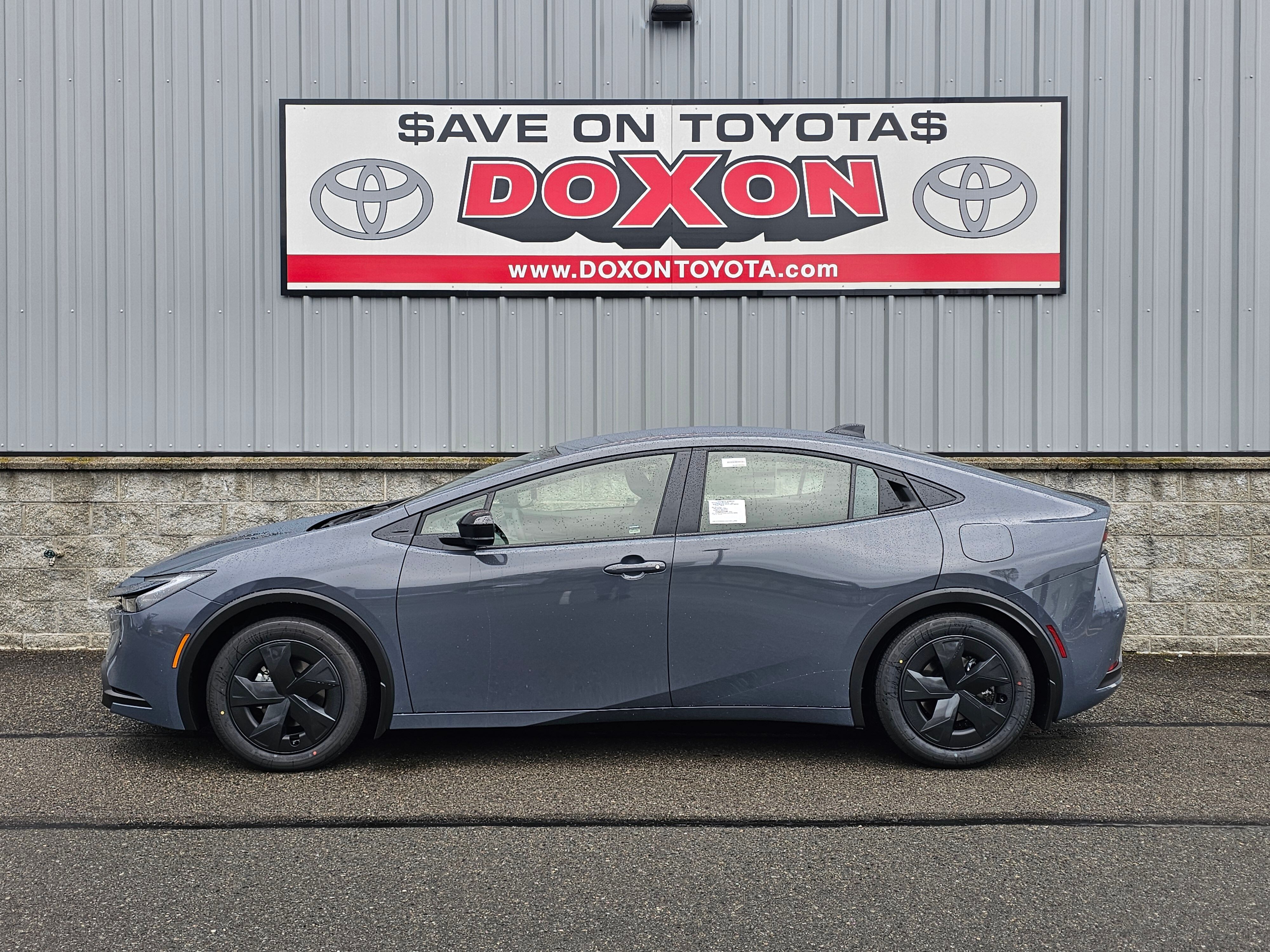 Gray 2026 Toyota Prius LE FWD Hatchback Front-Wheel Drive Continuously Variable Transmission