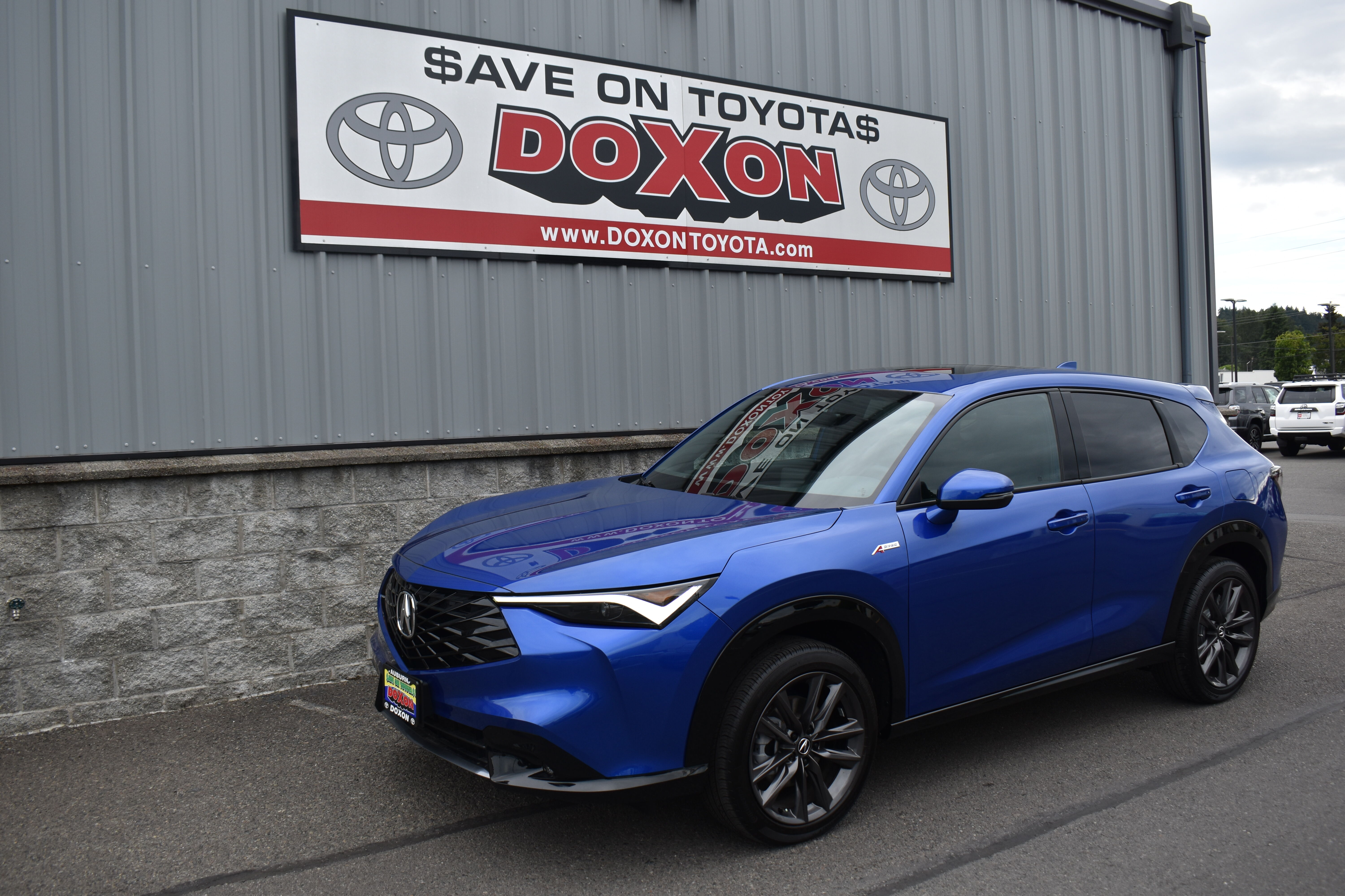 Blue 2025 Acura ADX SUV / Crossover All-Wheel Drive Continuously Variable Transmission