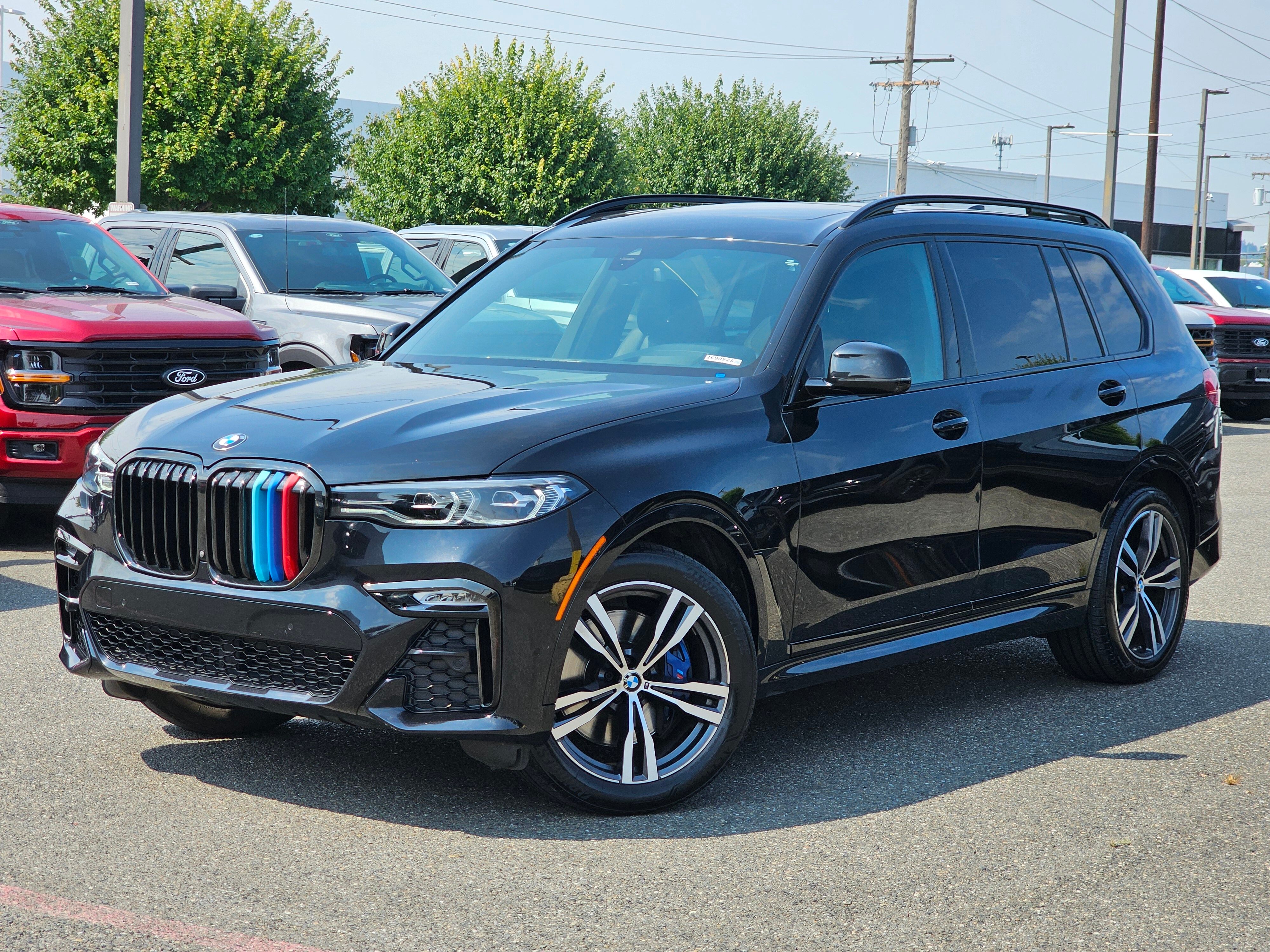 Black Sapphire Metallic 2021 BMW X7 SUV / Crossover All-Wheel Drive 8-Speed Automatic