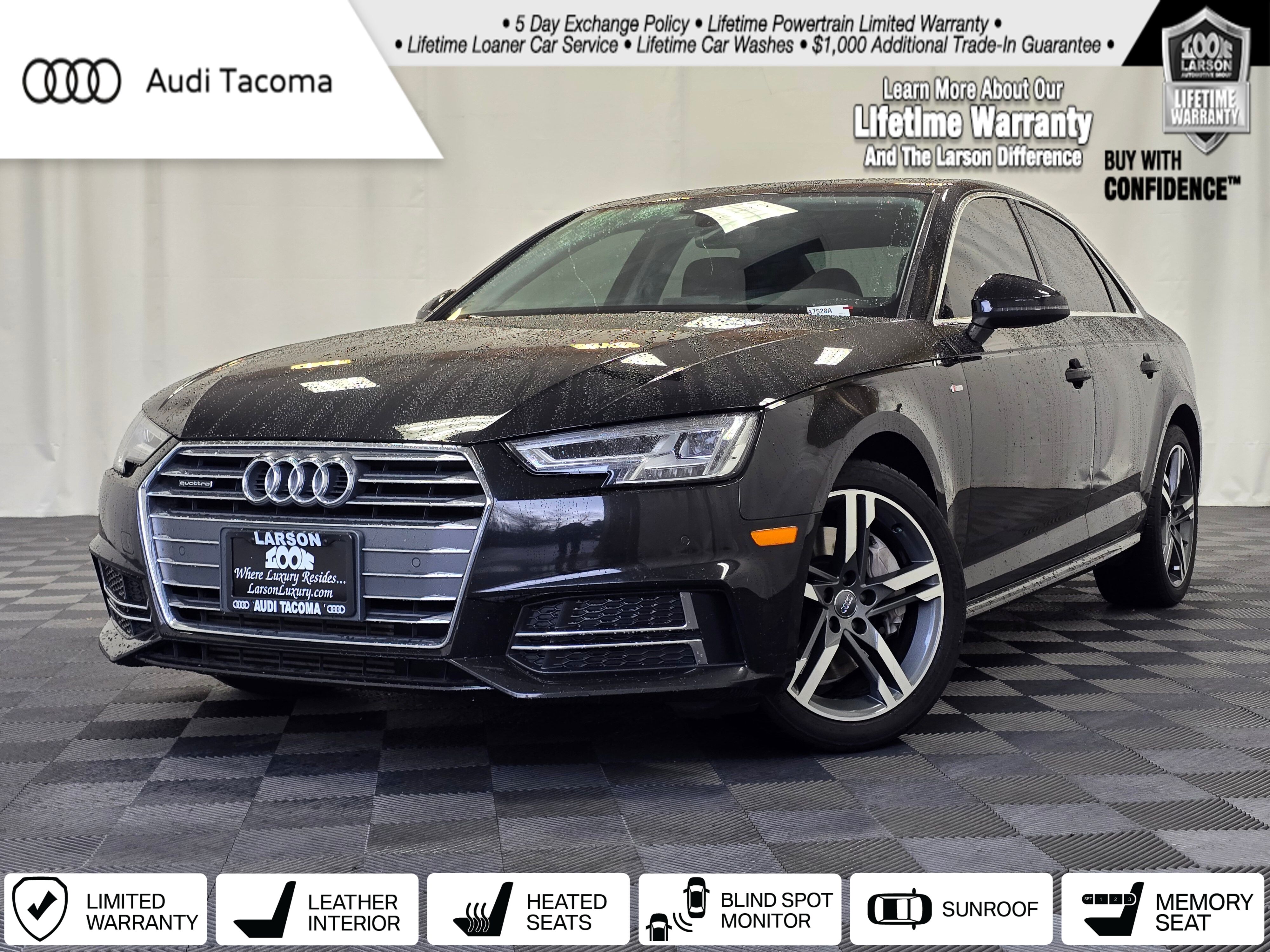 2018 Audi A4 2.0 TFSI quattro Premium Plus AWD