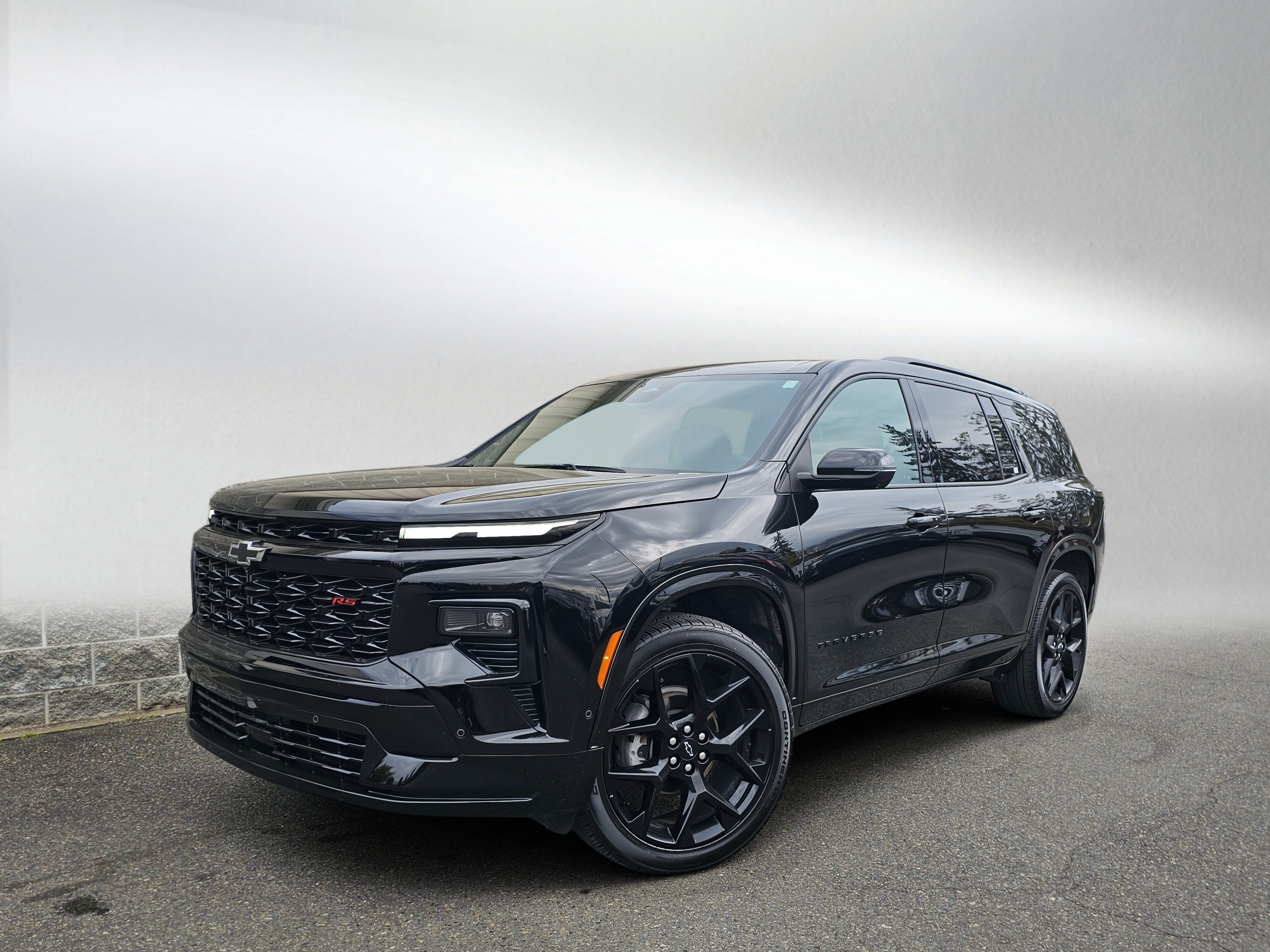Mosaic Black Metallic 2024 Chevrolet Traverse RS AWD SUV / Crossover Four-Wheel Drive 8-Speed Automatic