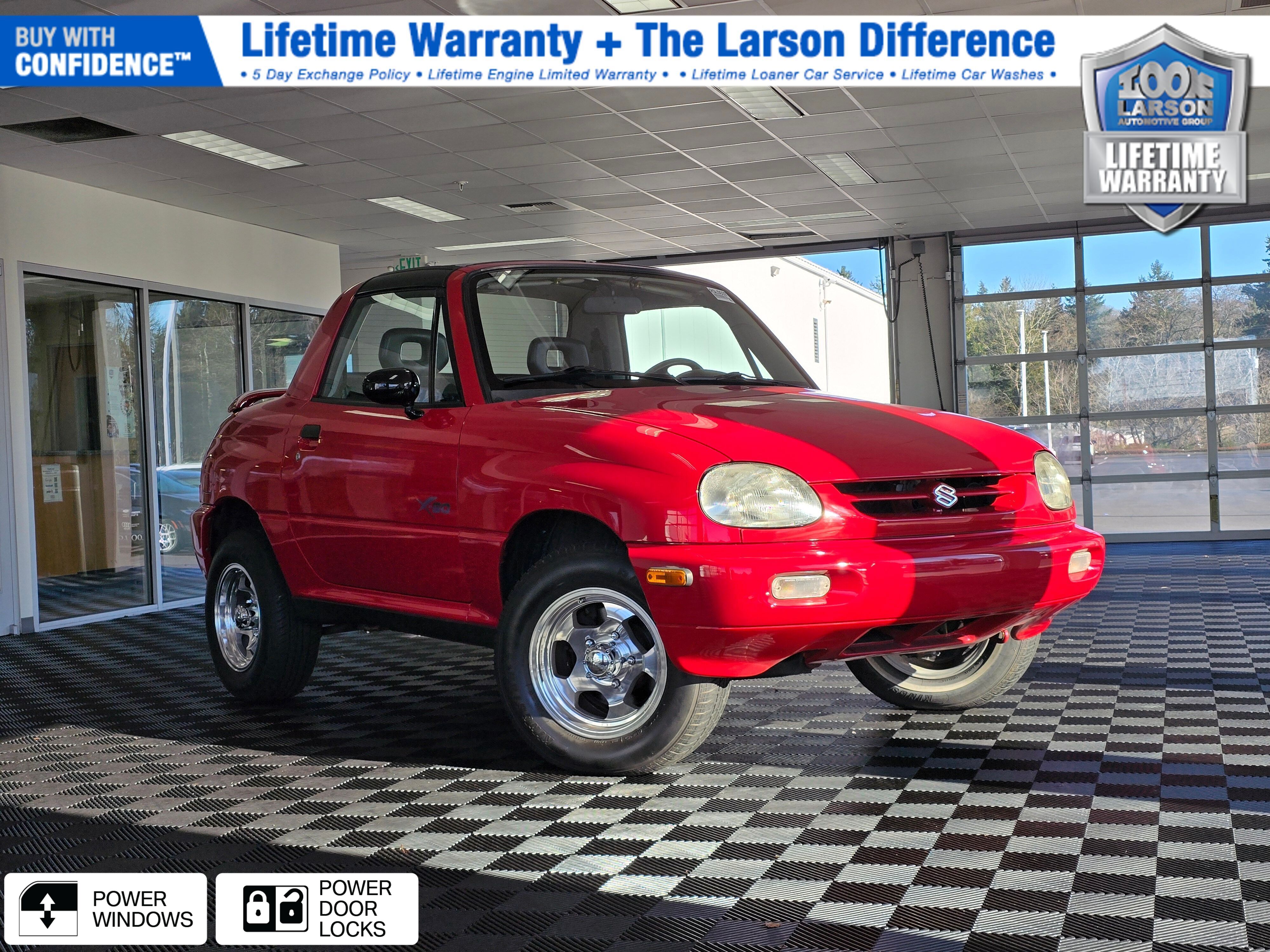1996 Suzuki X-90 Base SUV / Crossover Rear-Wheel Drive 5-Speed Manual