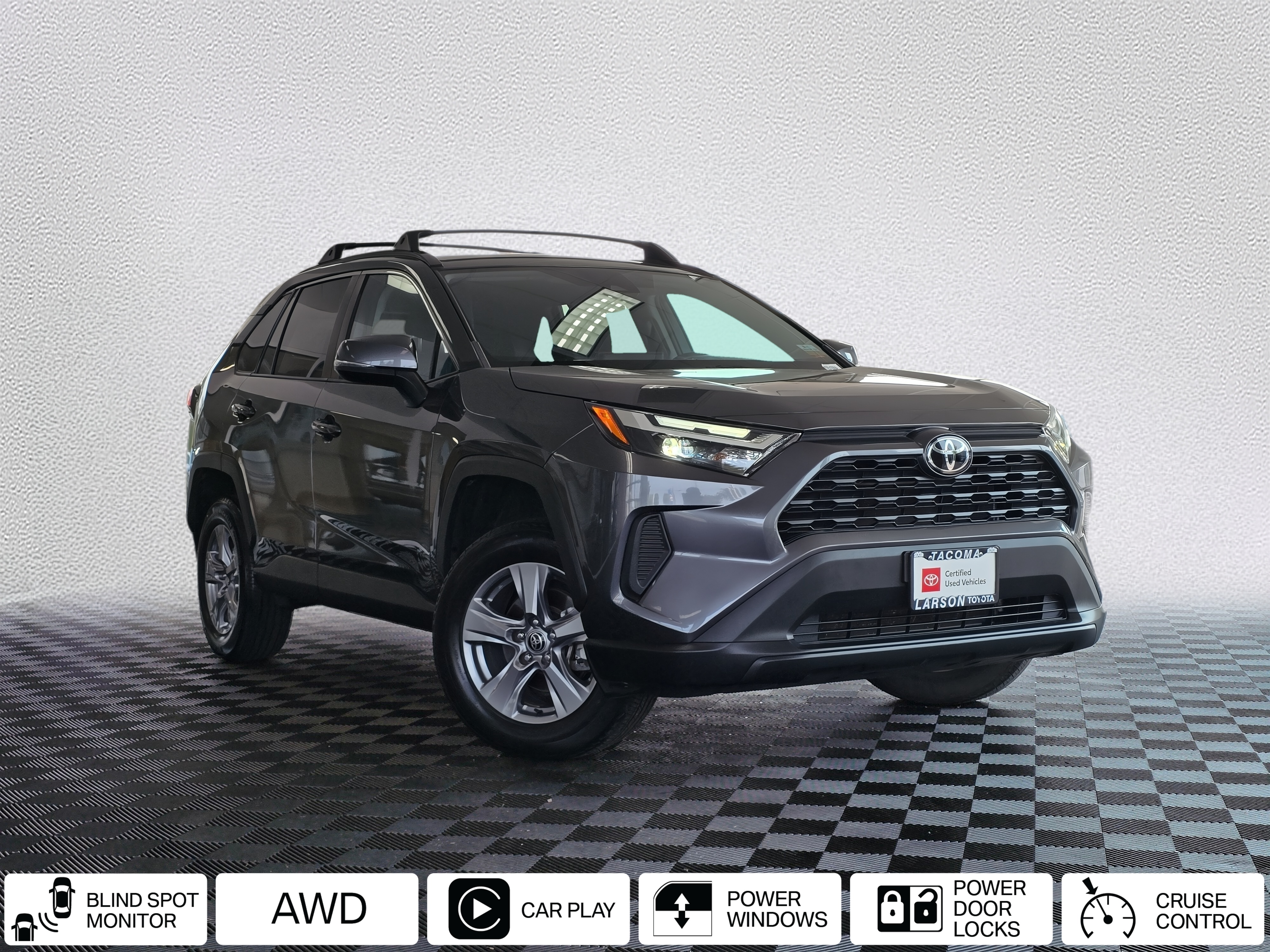 Magnetic Gray Metallic 2022 Toyota RAV4 SUV / Crossover All-Wheel Drive 8-Speed Automatic