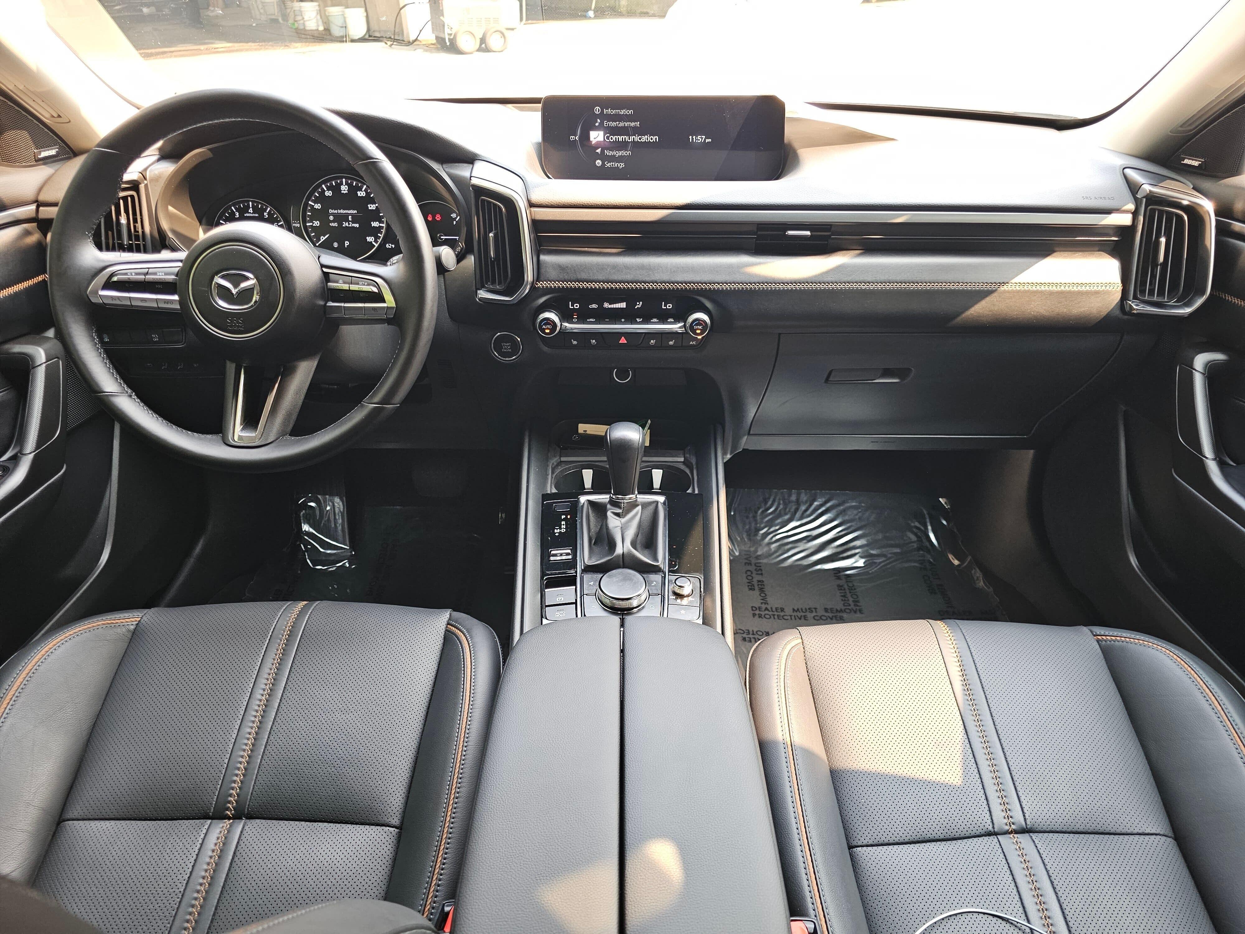 Used 2023 Wind Chill Pearl Mazda 2.5 S Premium Plus Package image 22