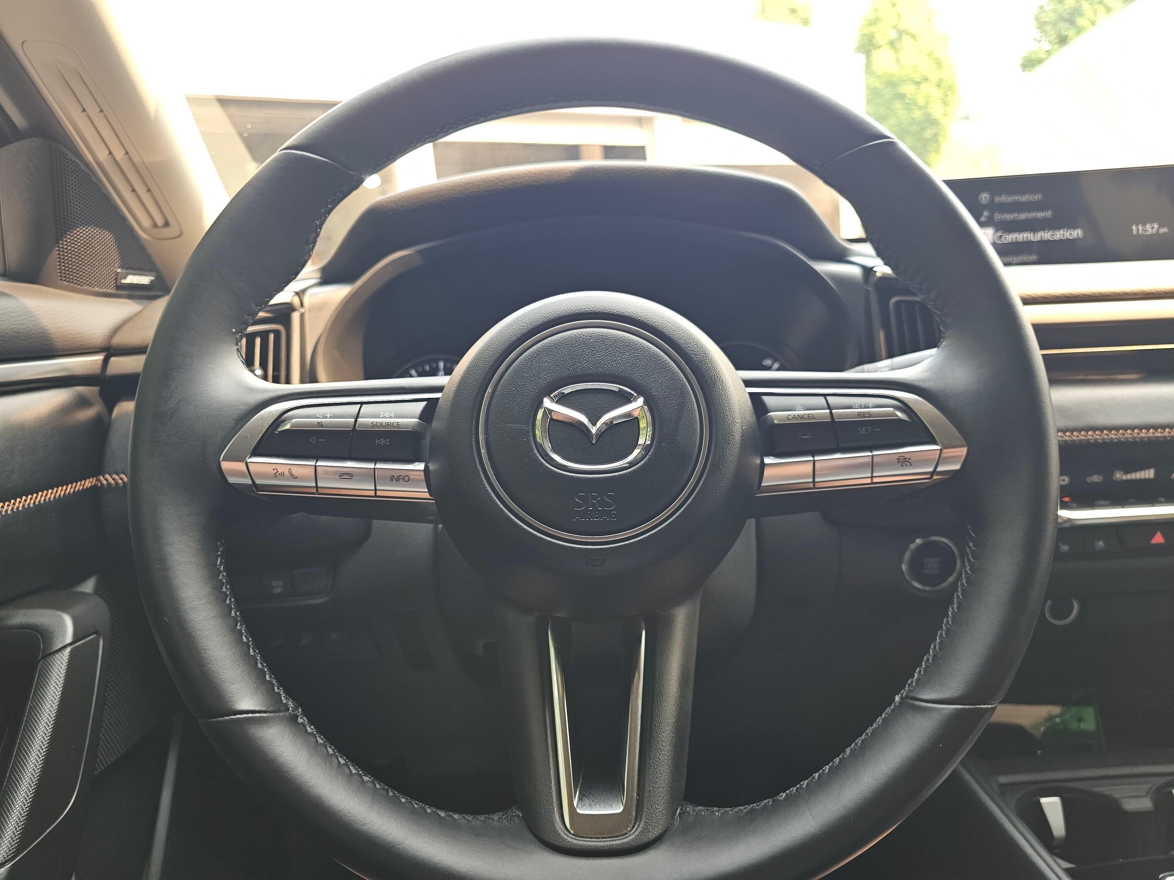 Used 2023 Wind Chill Pearl Mazda 2.5 S Premium Plus Package image 25