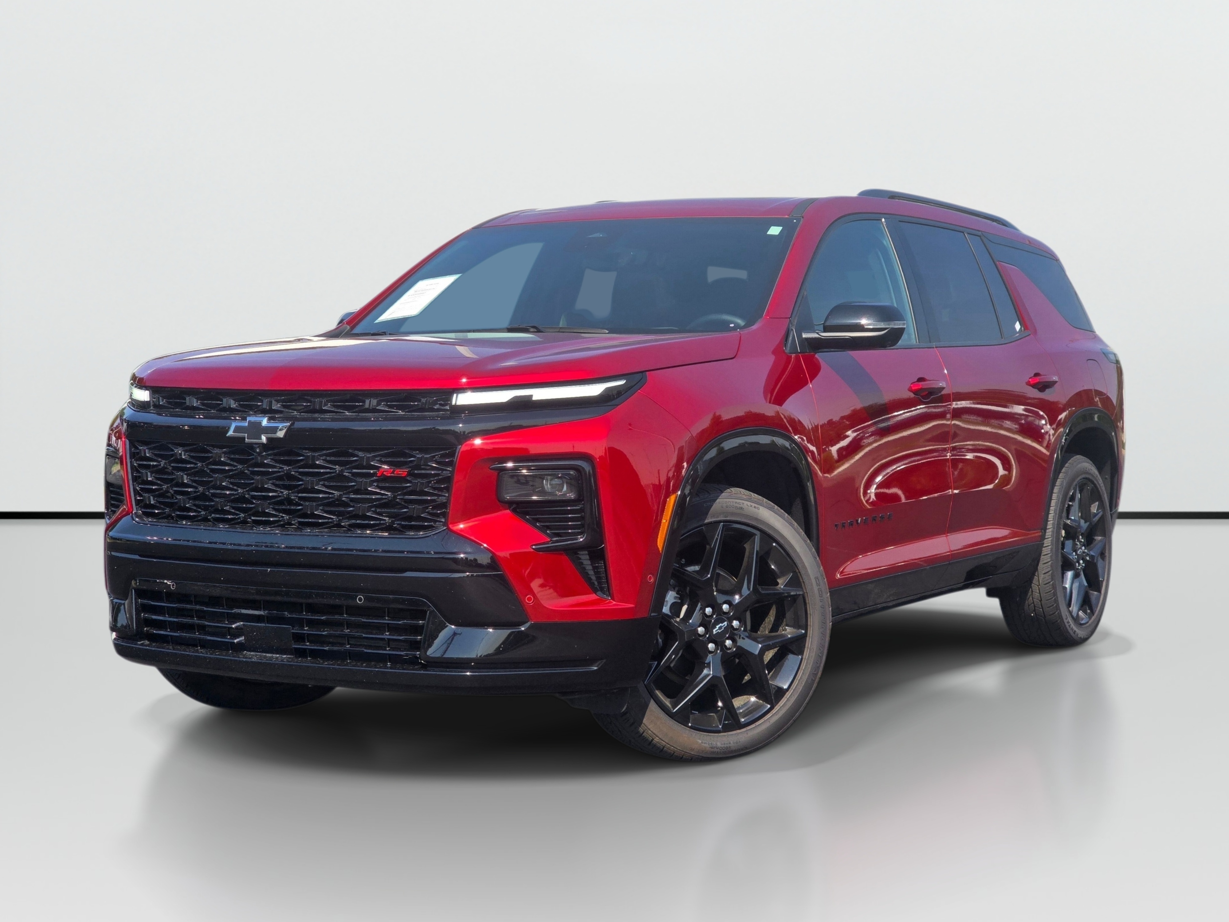 Radiant Red Tintcoat 2024 Chevrolet Traverse SUV / Crossover Four-Wheel Drive 8-Speed Automatic