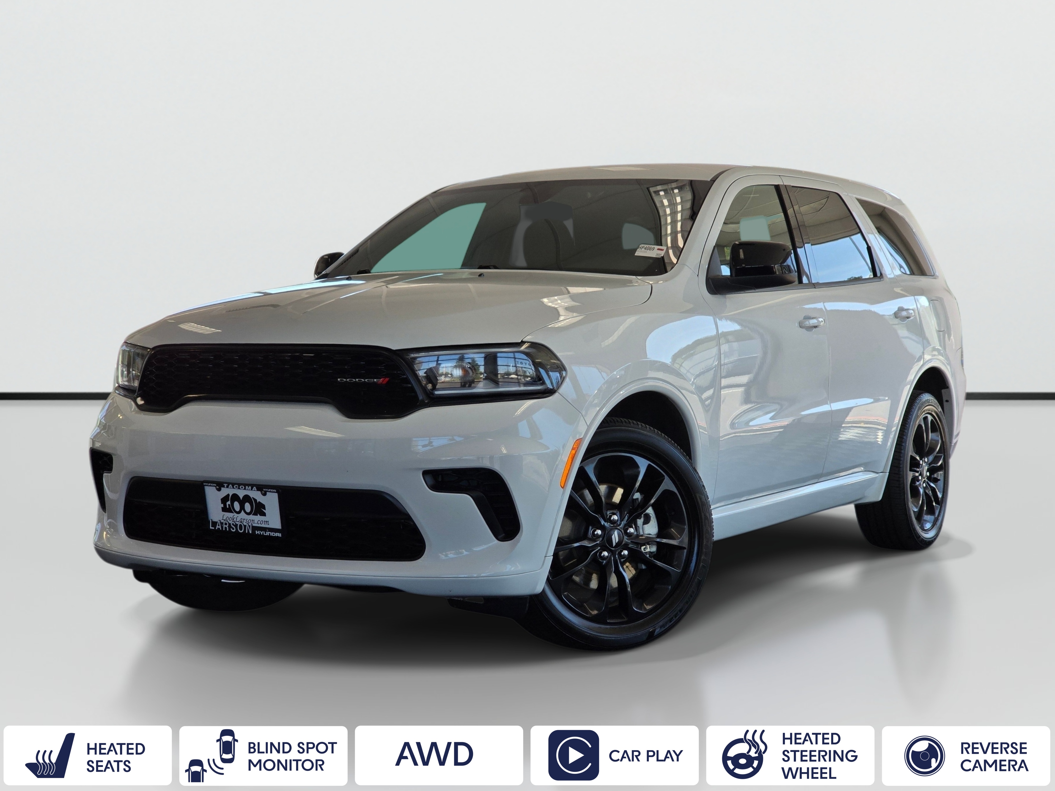 White Knuckle Clearcoat 2025 Dodge Durango SUV / Crossover All-Wheel Drive 8-Speed Automatic