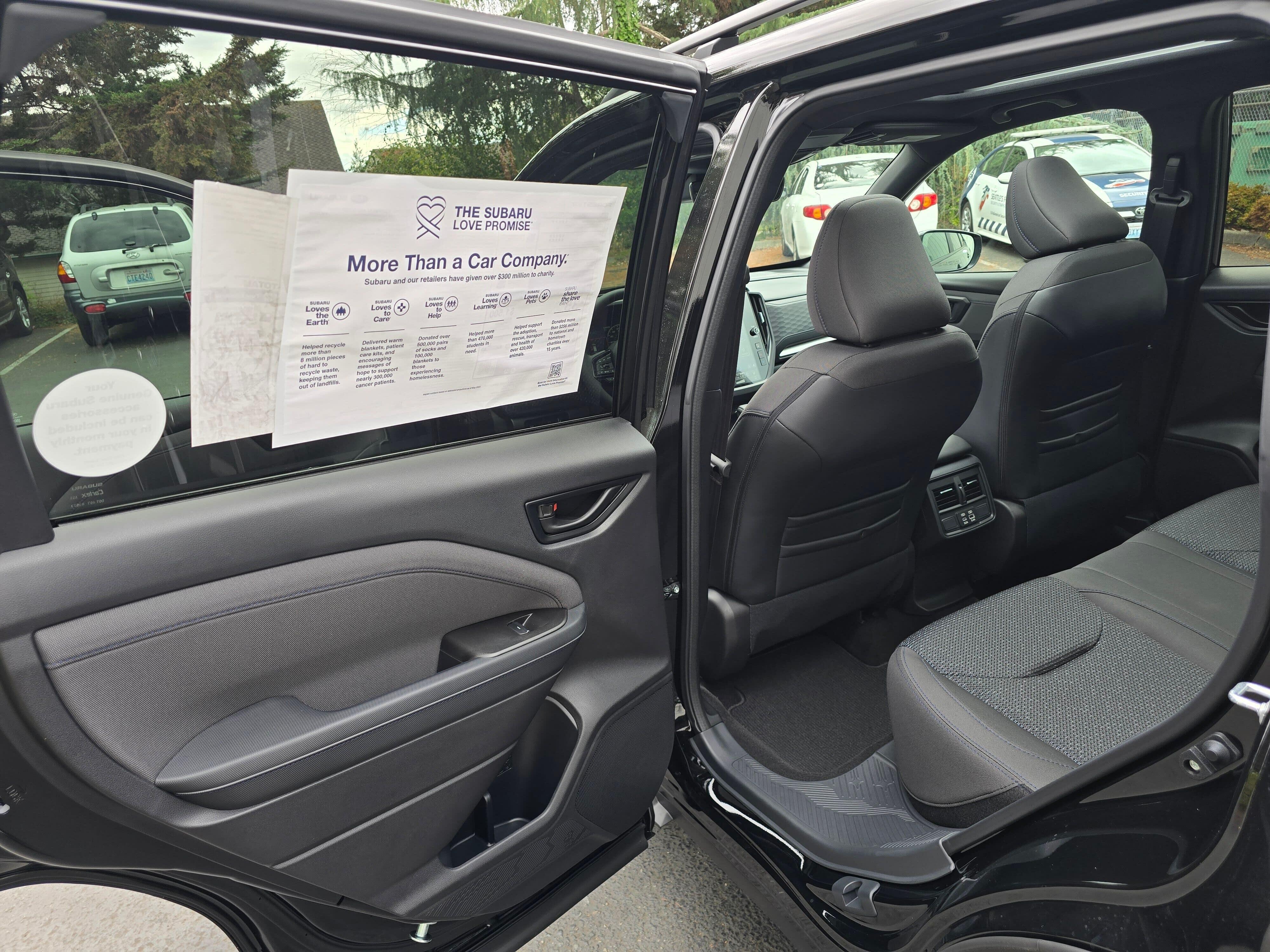 New 2026 CRYSTAL BLACK SILICA Subaru Premium Hybrid image 9