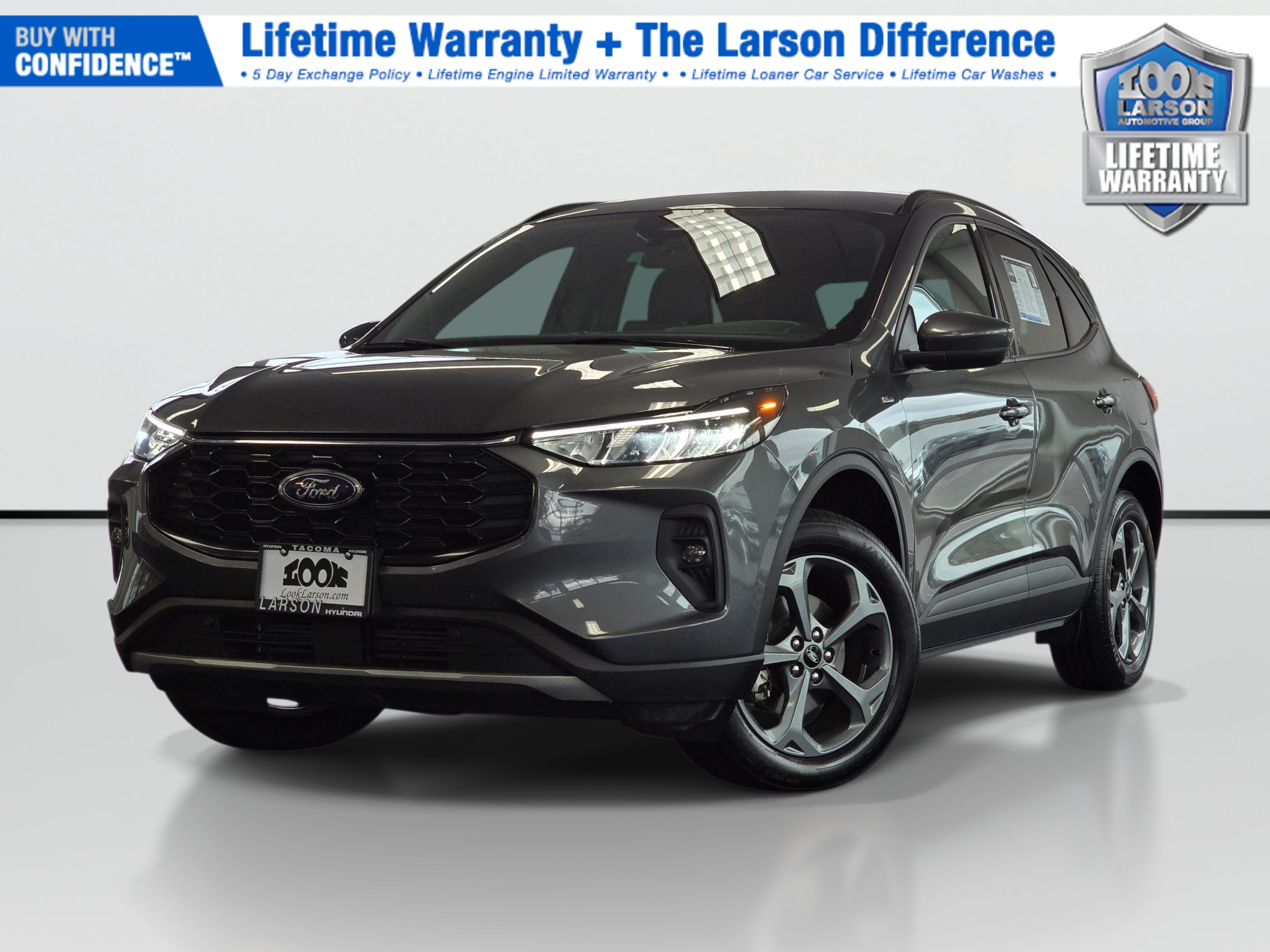 Gray Metallic 2025 Ford Escape SUV / Crossover All-Wheel Drive 8-Speed Automatic