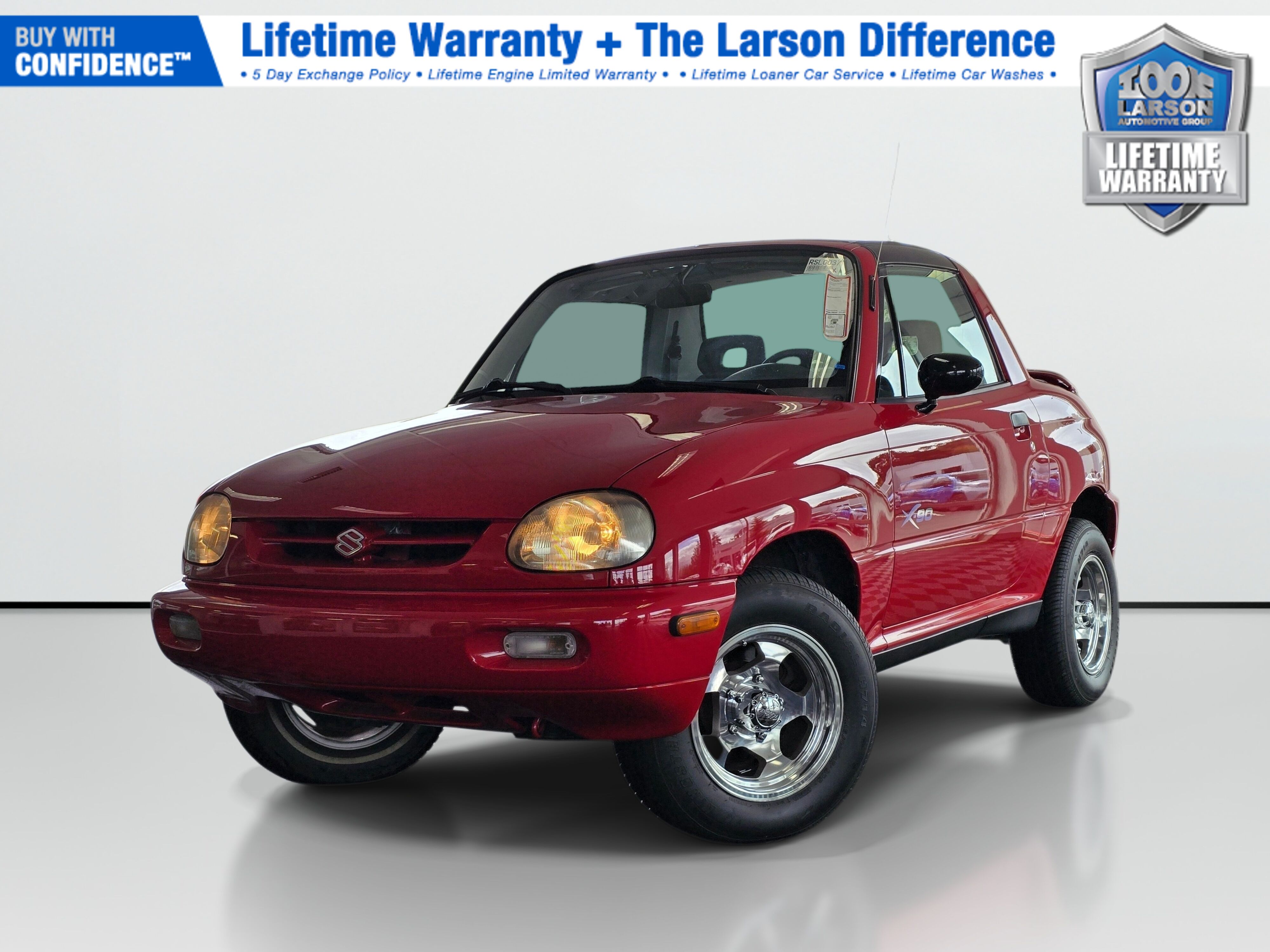 1996 Suzuki X-90 SUV / Crossover Rear-Wheel Drive 5-Speed Manual