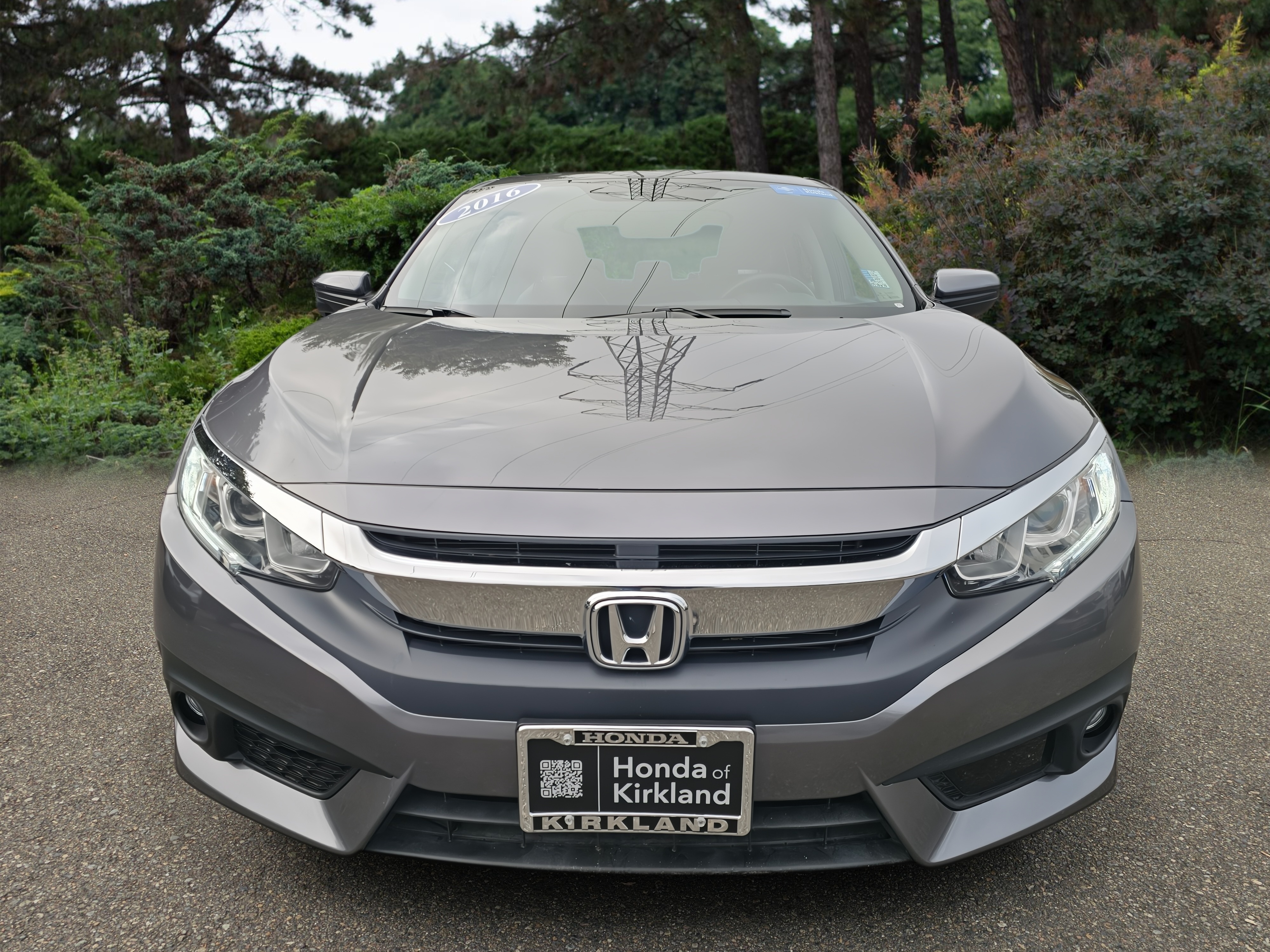 Certified Used 2016 Modern Steel Metallic Honda EX-L image 2