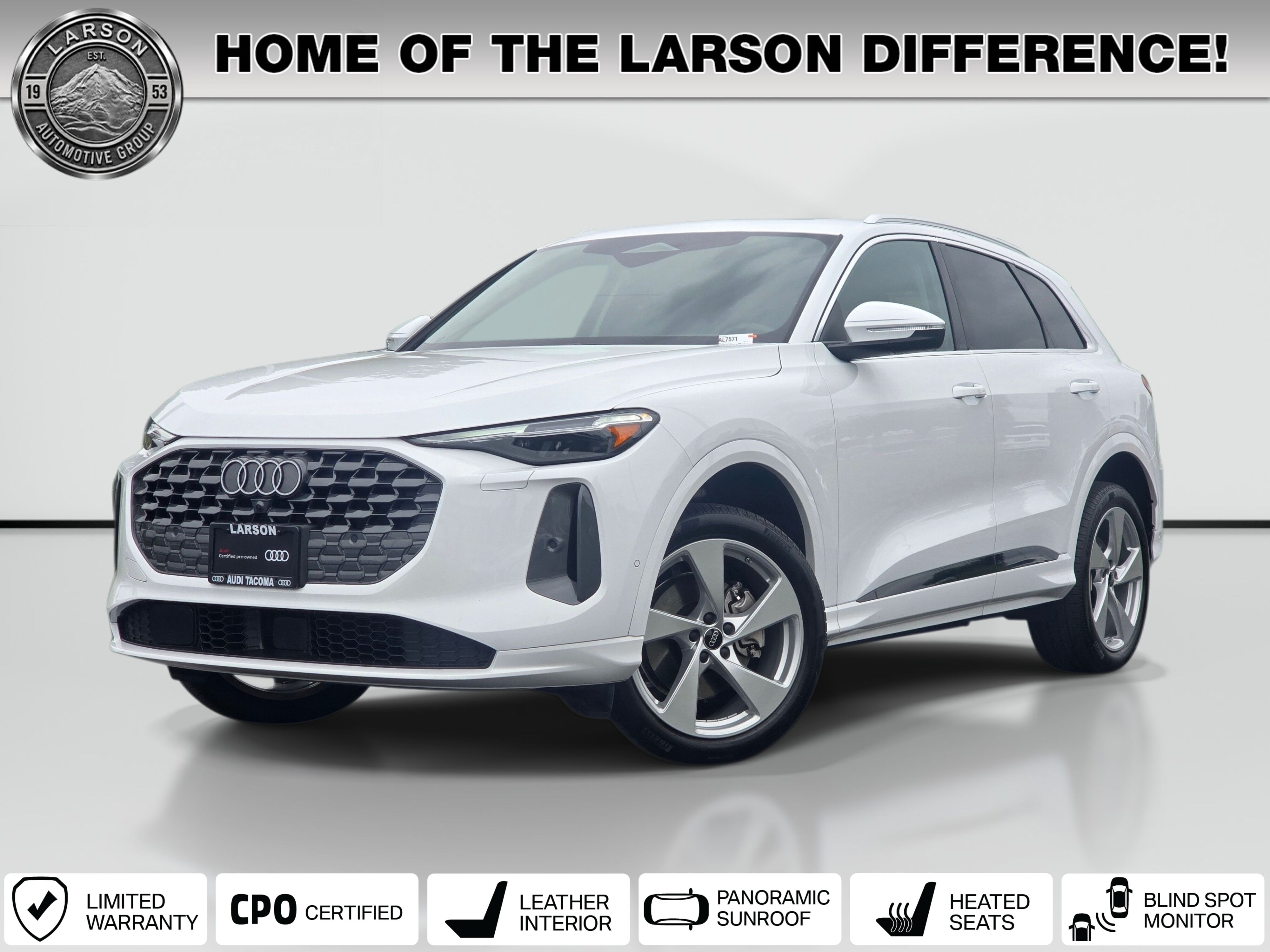 White 2025 Audi Q5 SUV / Crossover All-Wheel Drive 7-Speed Automatic
