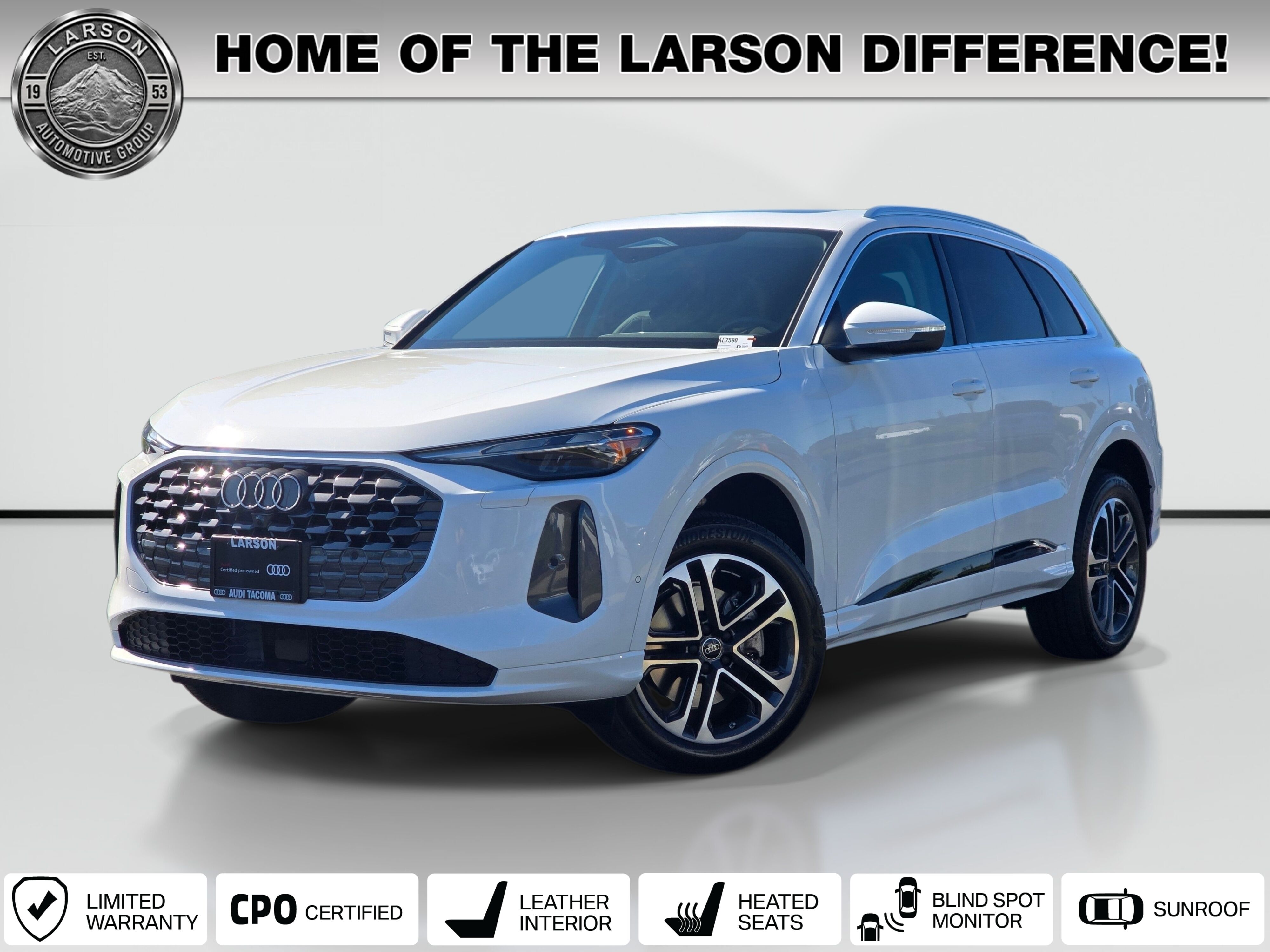 White 2025 Audi Q5 SUV / Crossover All-Wheel Drive 7-Speed Automatic