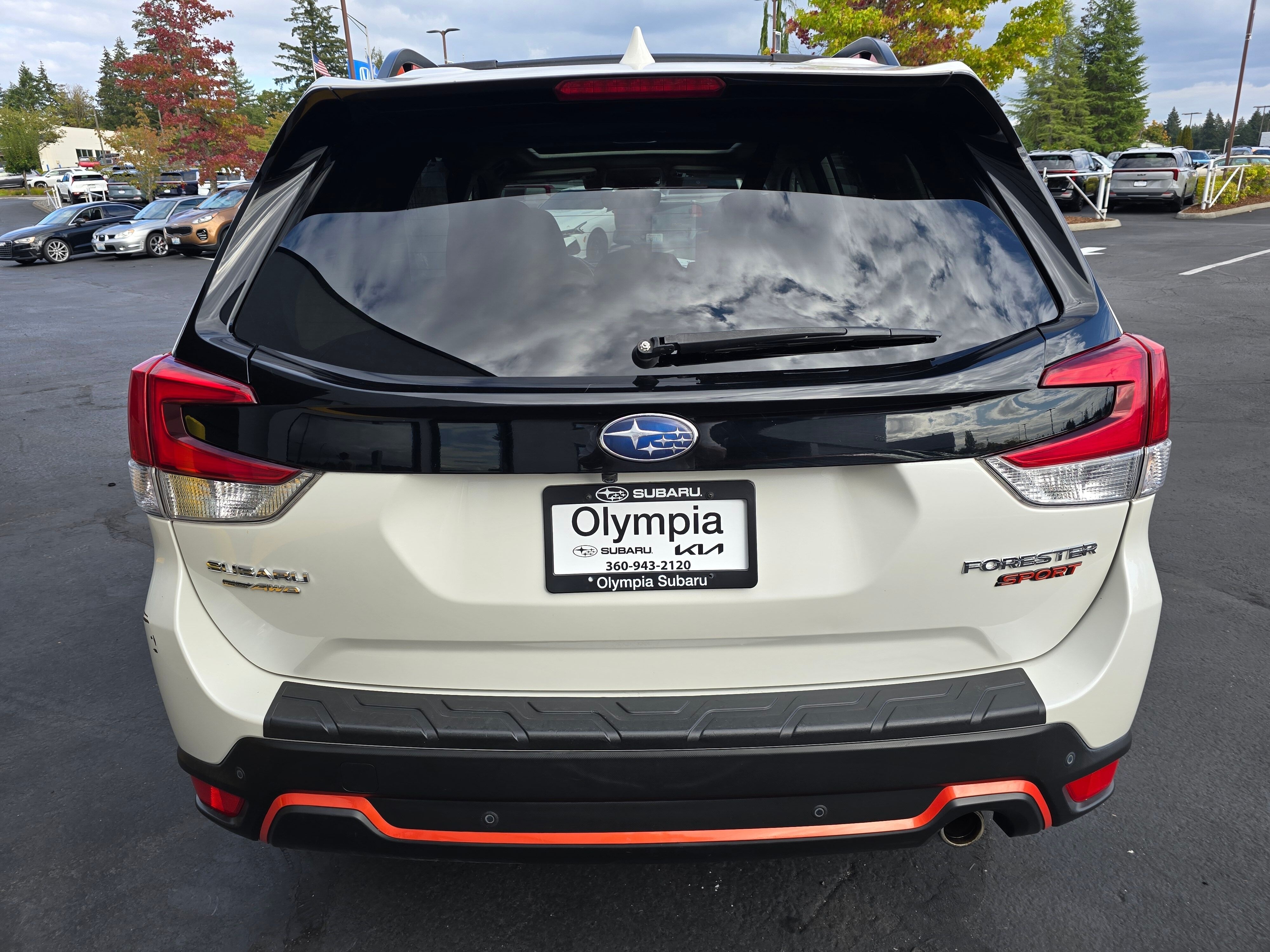 Used 2019 Crystal White Pearl Subaru Sport image 5