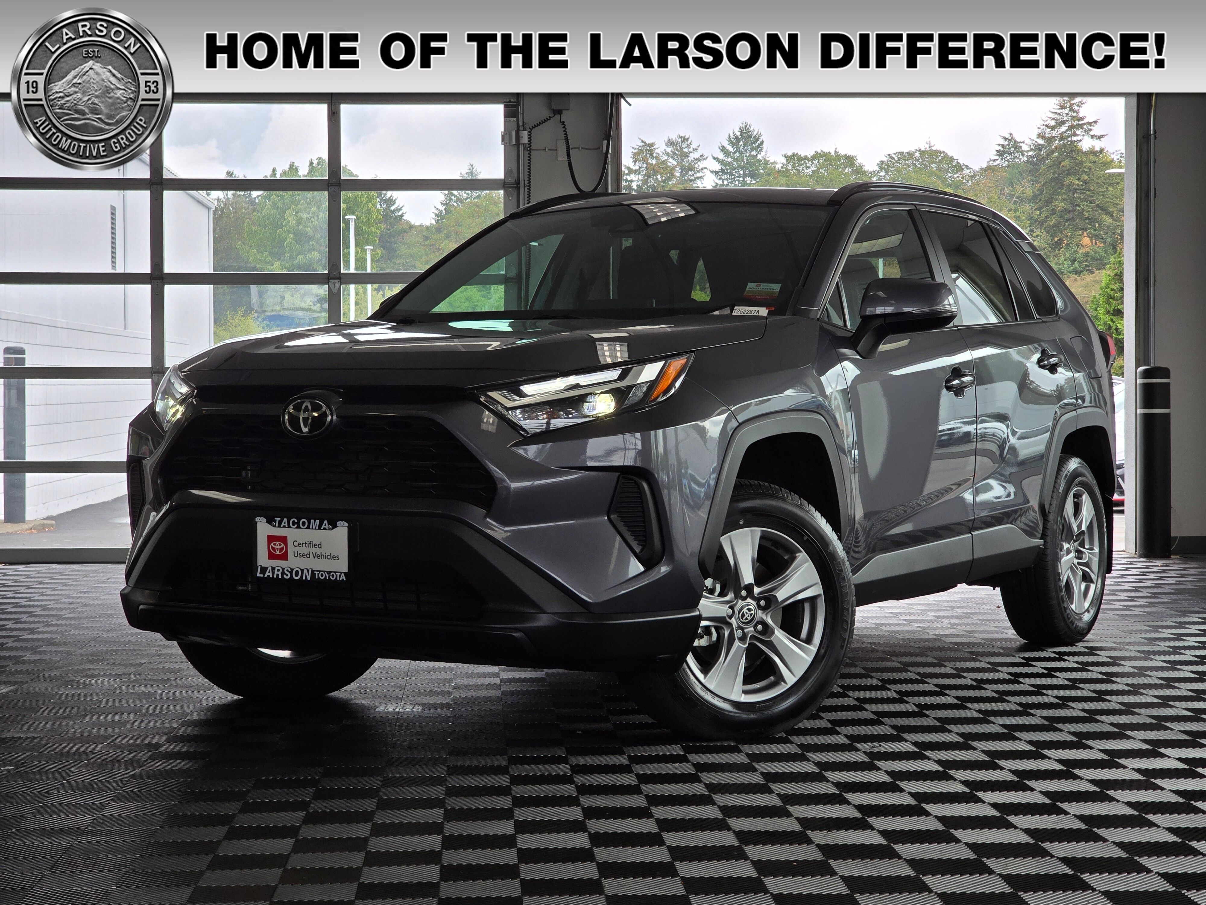 Magnetic Gray Metallic 2025 Toyota RAV4 SUV / Crossover All-Wheel Drive 8-Speed Automatic