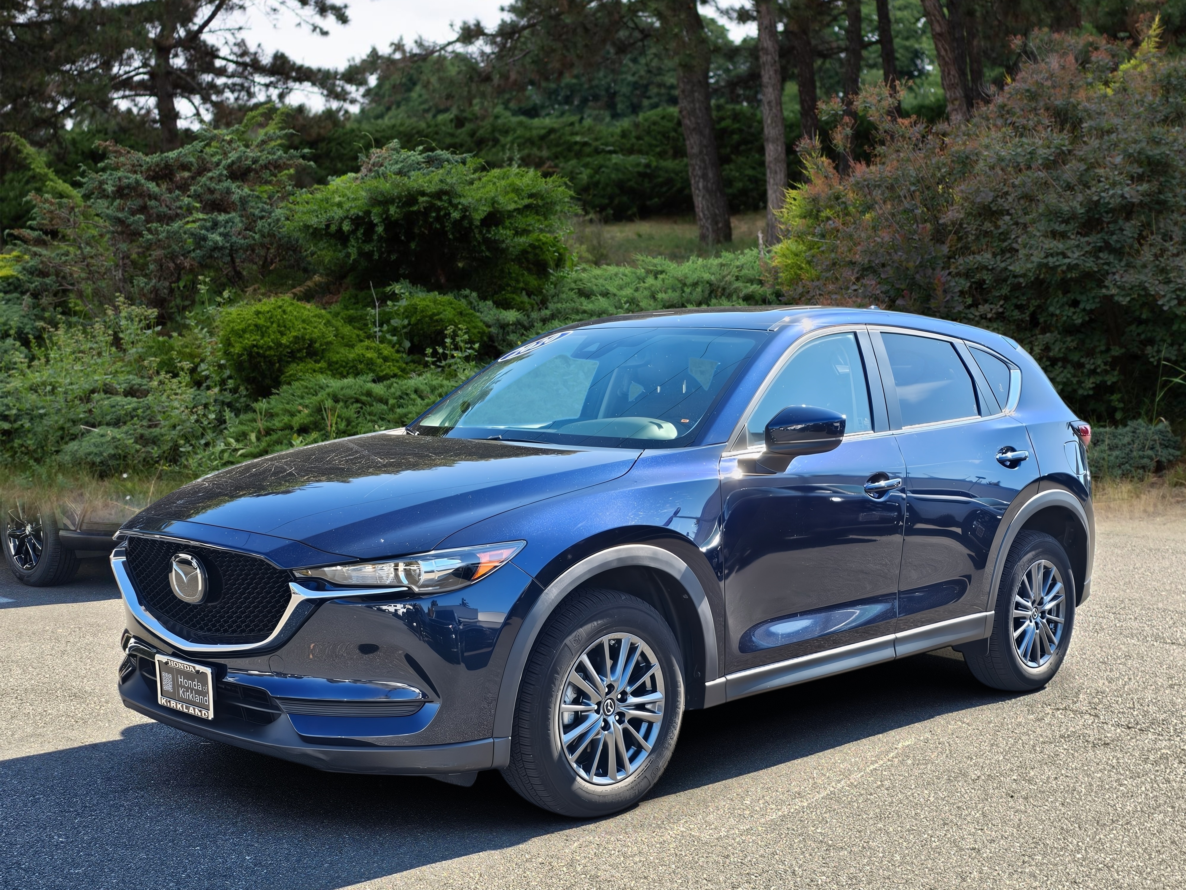 Used 2020 Deep Crystal Blue Mica Mazda Touring image 3