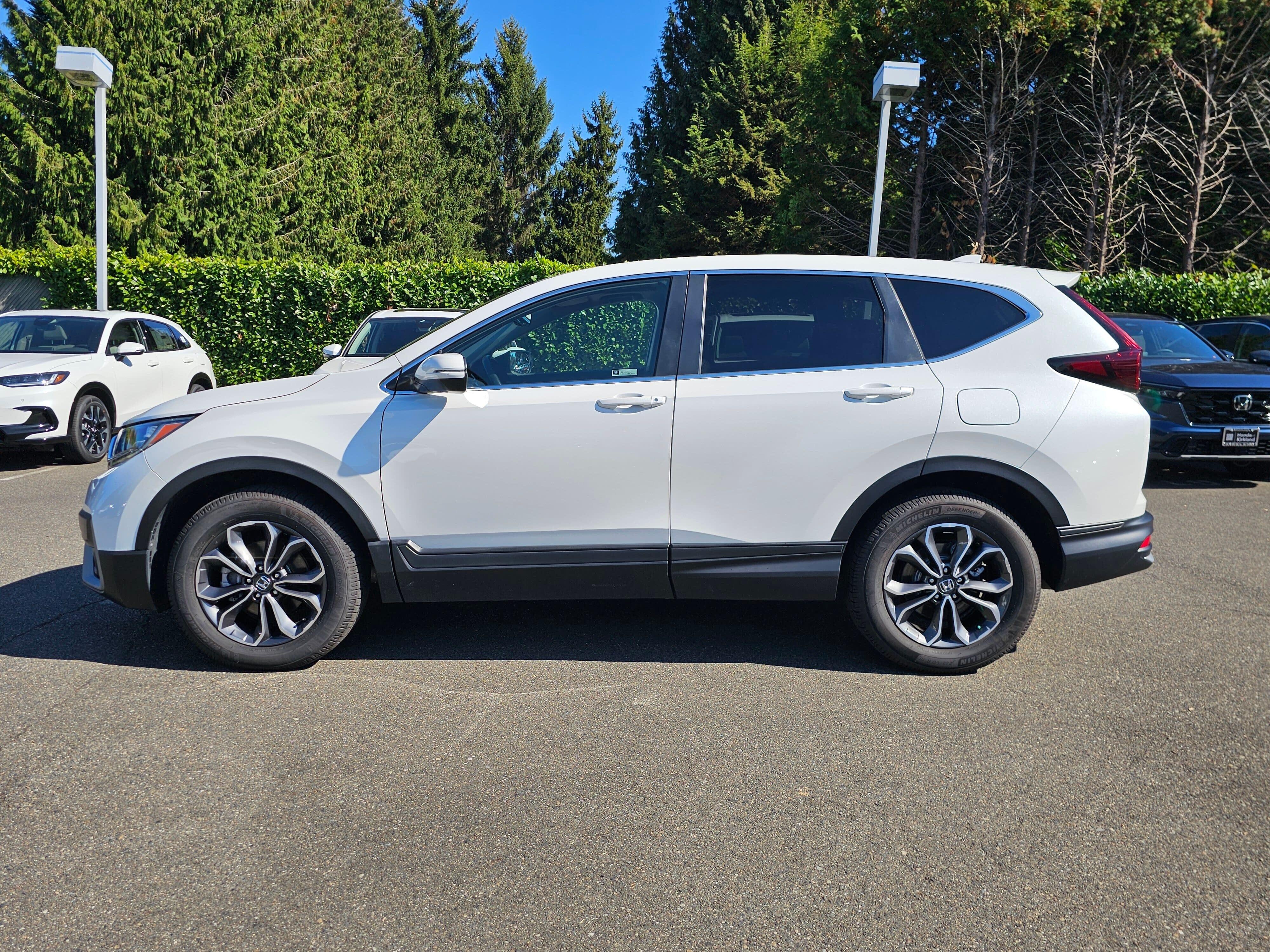 Certified Used 2022 Platinum White Pearl Honda AWD EX-L image 4