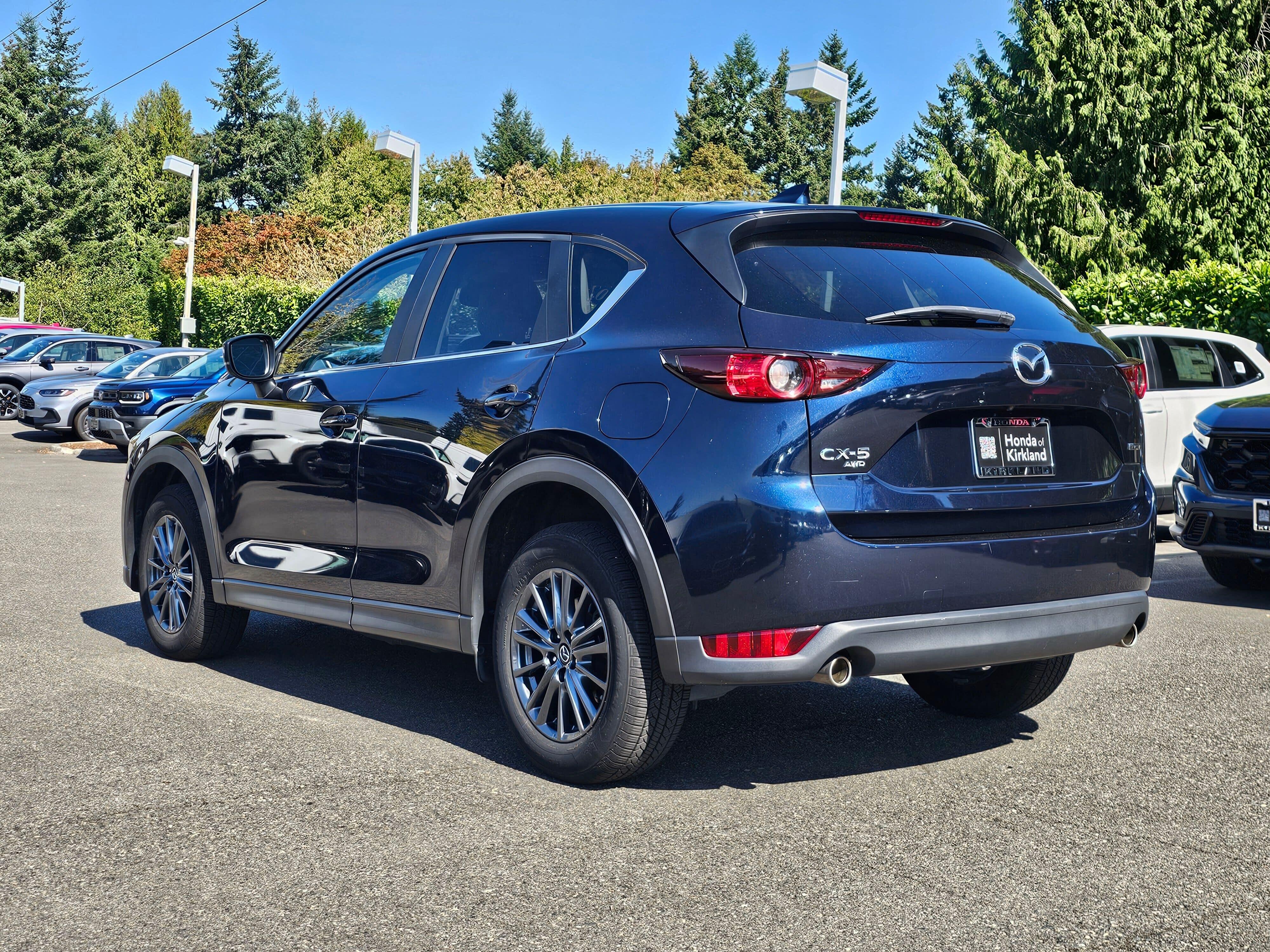 Used 2020 Deep Crystal Blue Mica Mazda Touring image 5