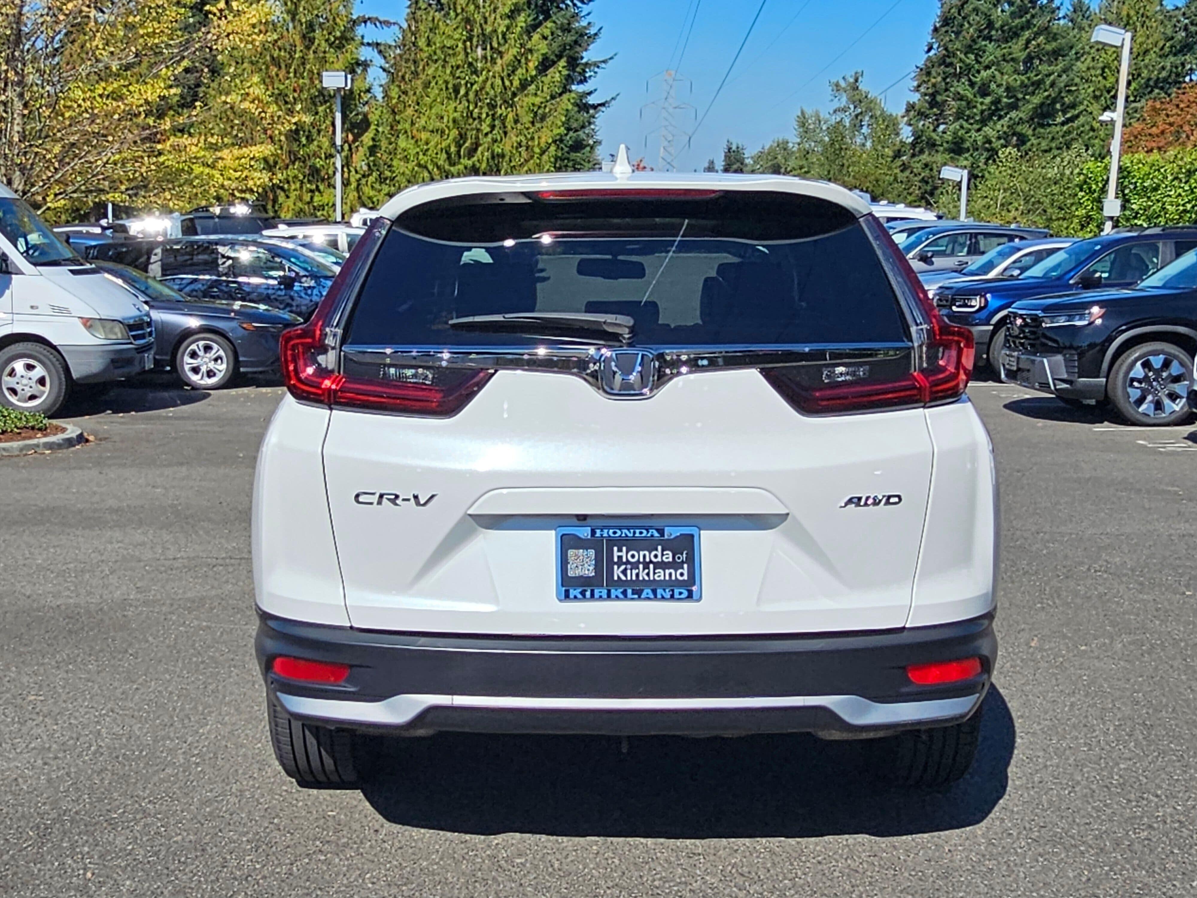 Certified Used 2022 Platinum White Pearl Honda AWD EX-L image 6