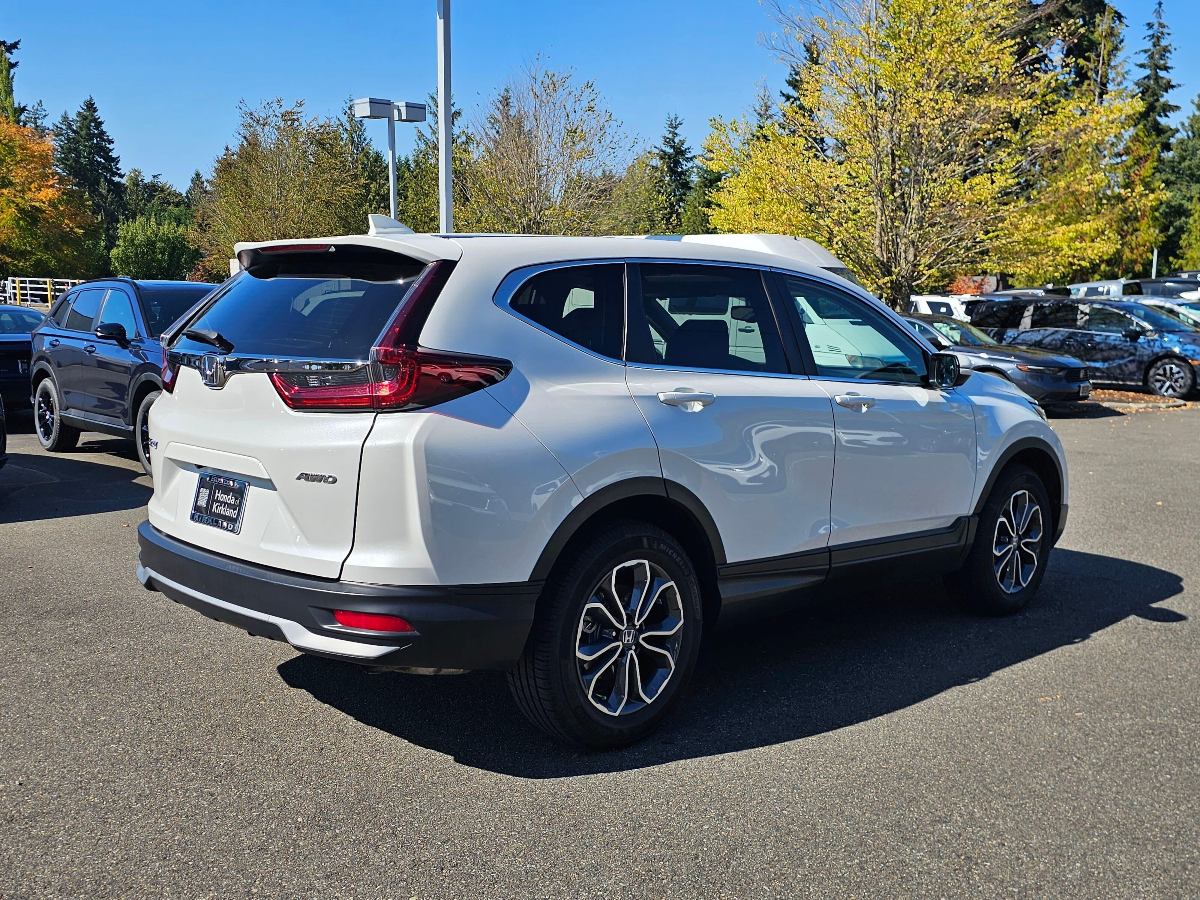 Certified Used 2022 Platinum White Pearl Honda AWD EX-L image 7